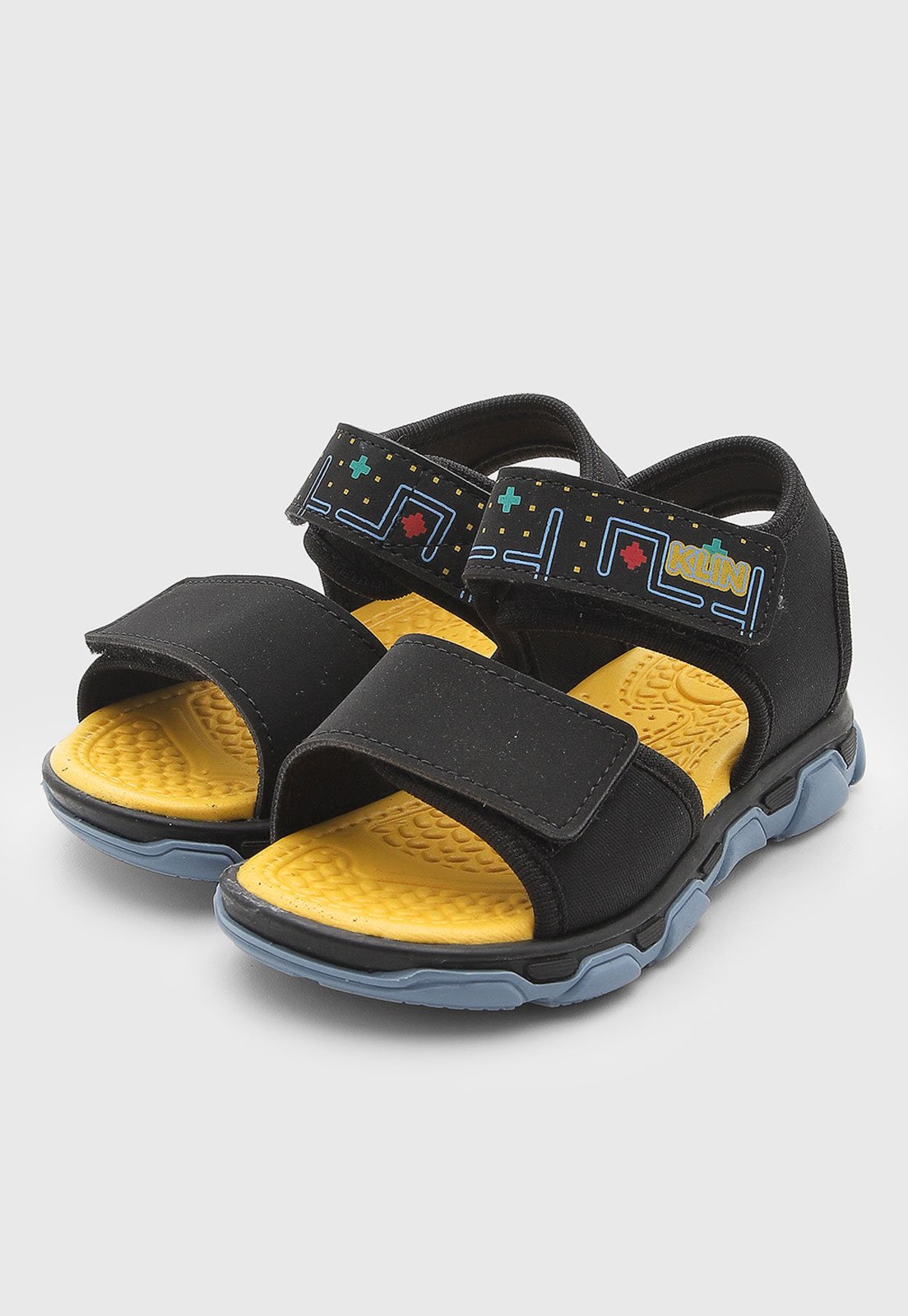 Infantil - Sandália Klin Casual Preta