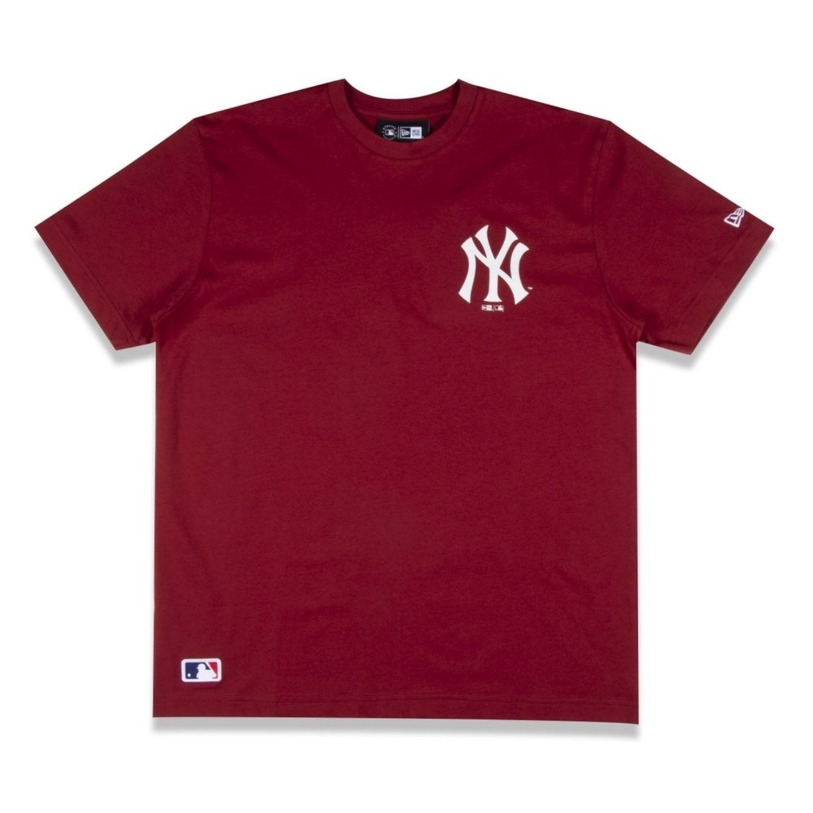 Camiseta New Era Regular New York Yankees MLB Vermelho