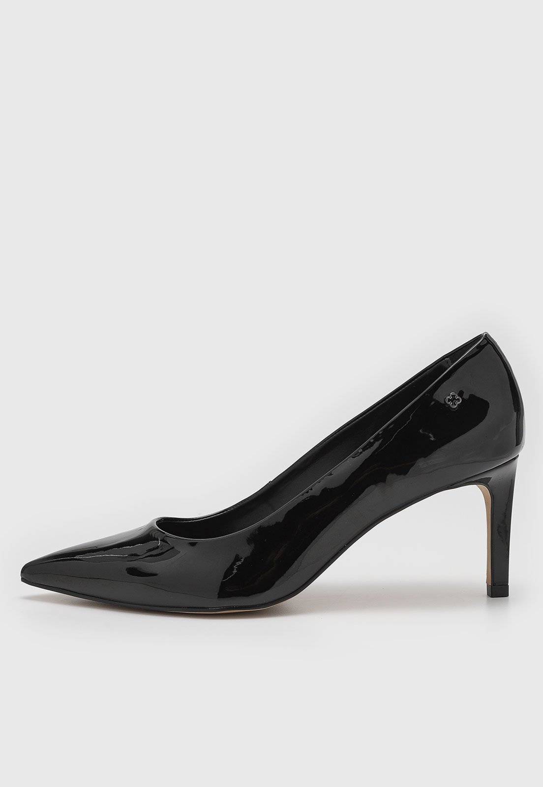 Scarpin Feminino Capodarte Salto Alto Verniz Preto