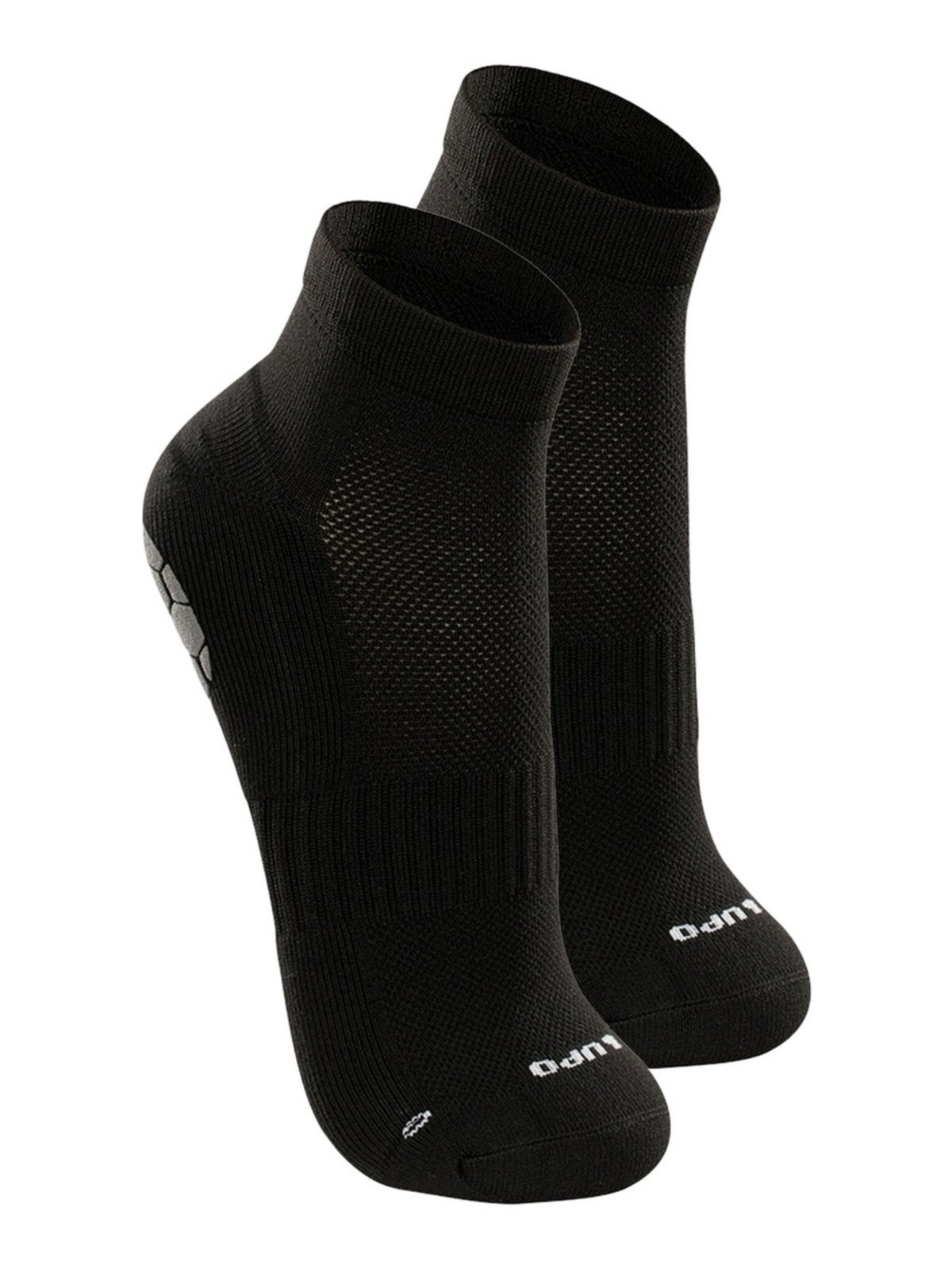 Kit com 2 Pares de Meias Antiderrapante Pilates Lupo 3310-003