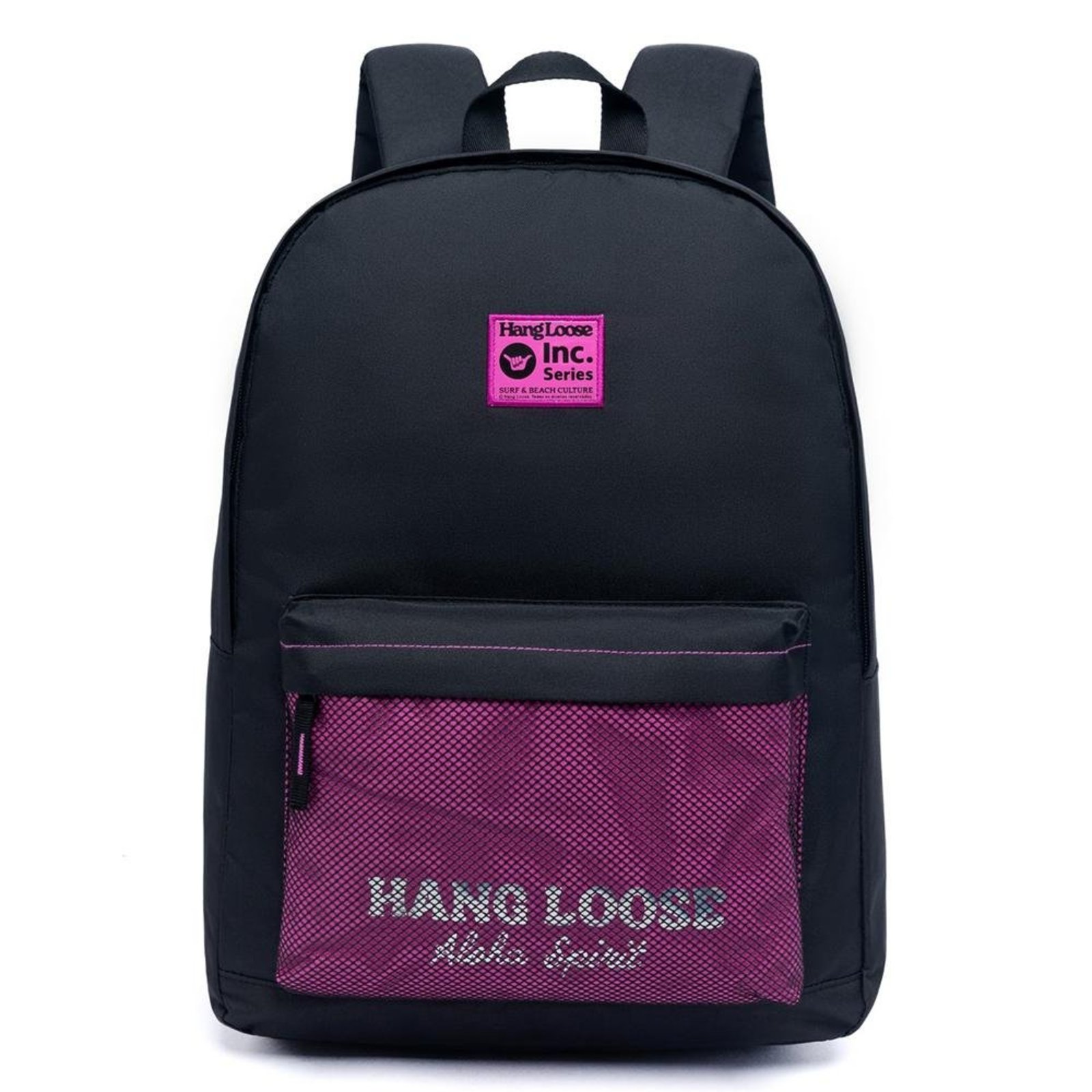 Mochila Hang Loose Mesh 18L SM25 Preto/Rosa