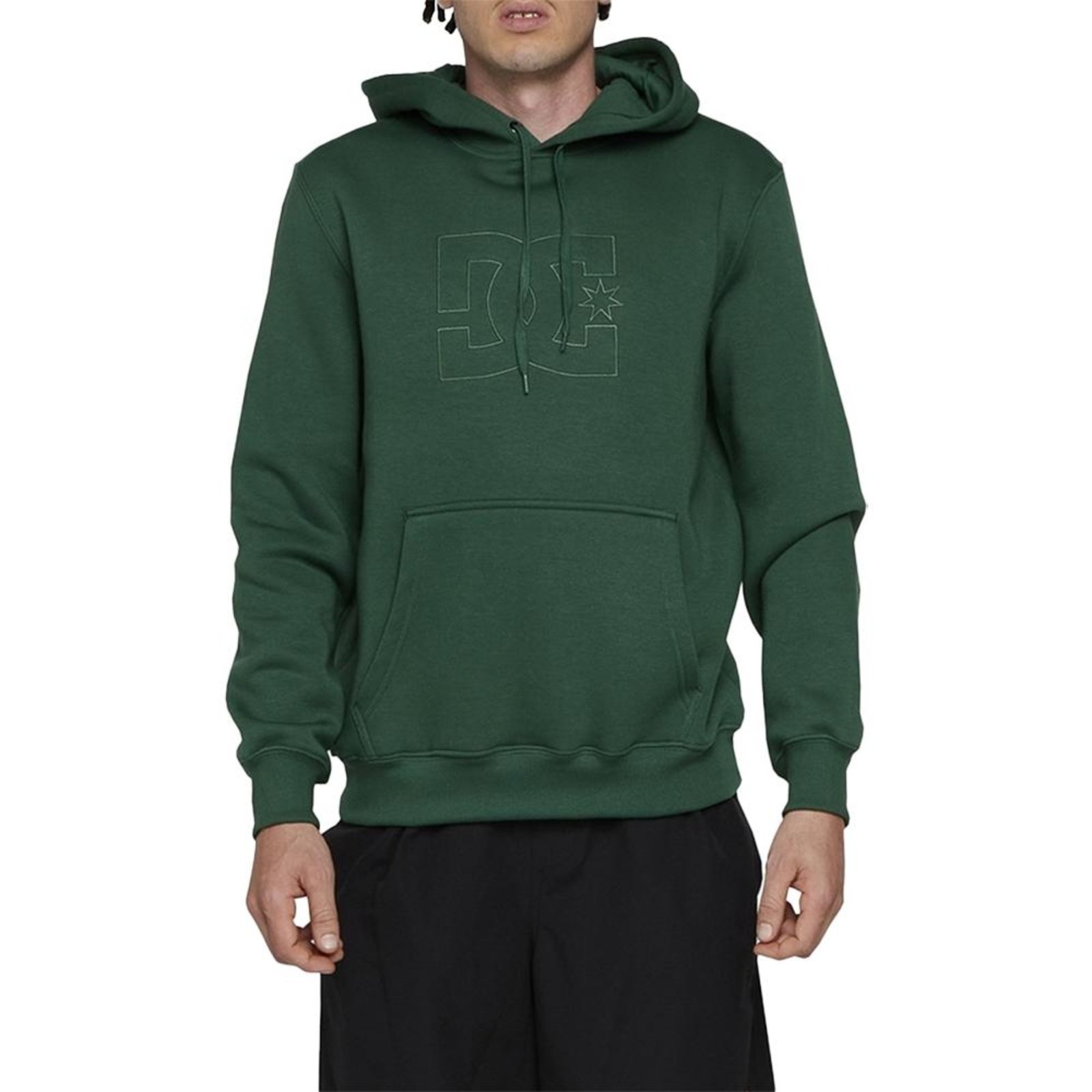 Moletom DC Shoes Canguru Highland 305G WT24 Verde Escuro