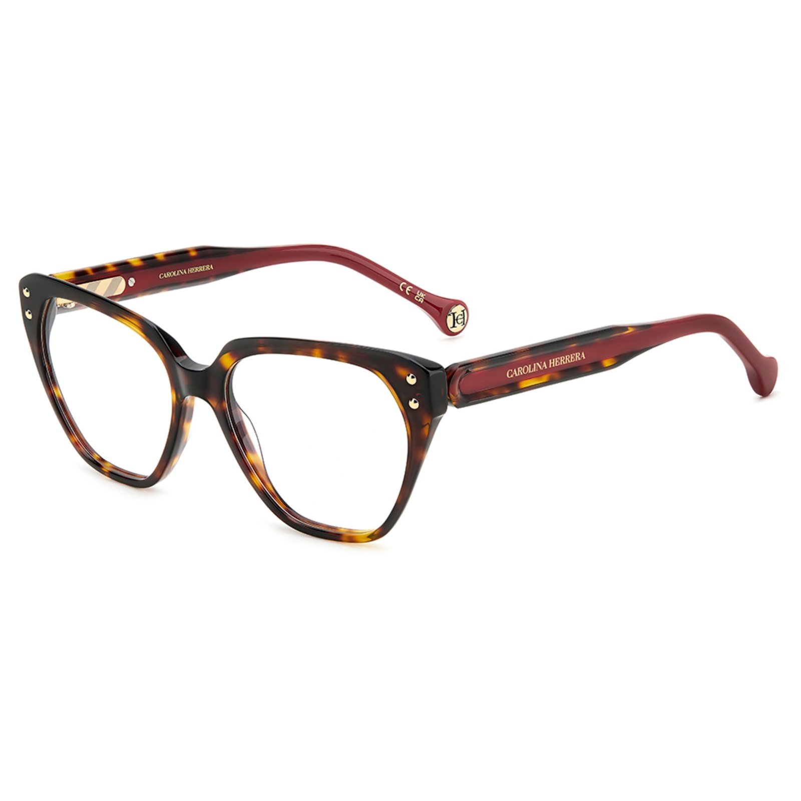 Armação de Óculos Carolina Herrera Her 0223 O63 – Marrom Havana 52
