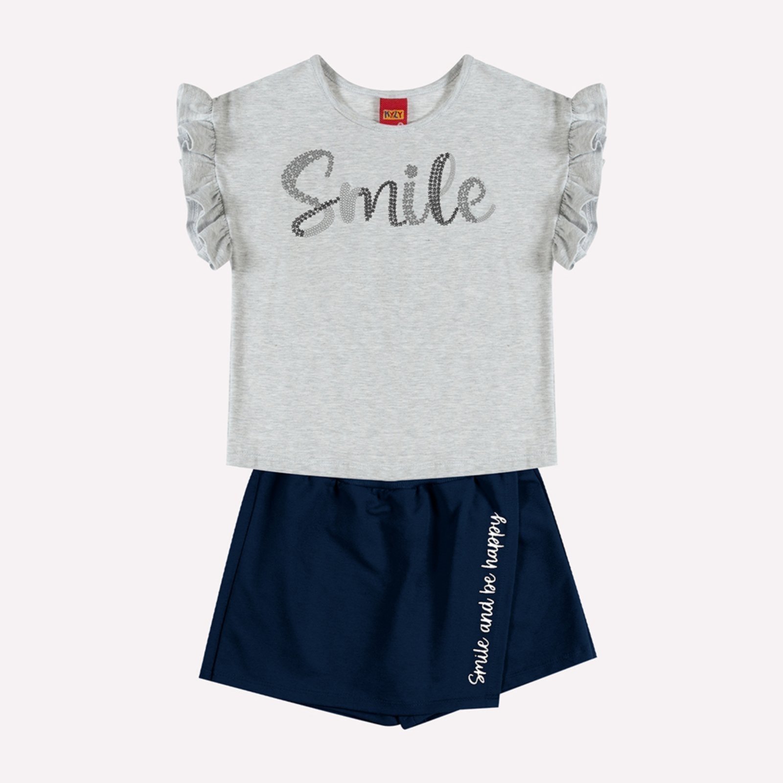 Infantil - Conjunto Menina Bordado Kyly