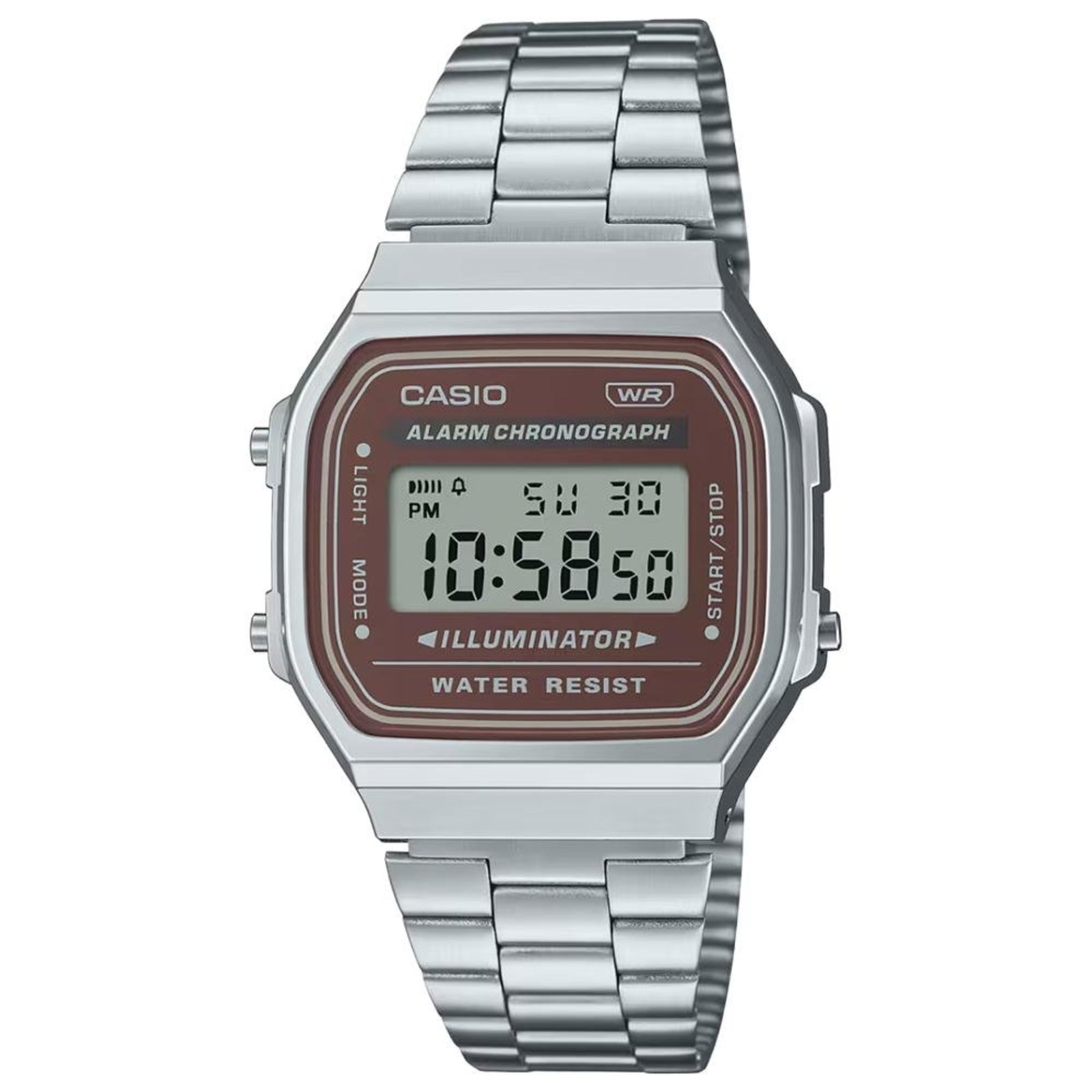 Relógio Casio Vintage A168WA-5AYDF Prata