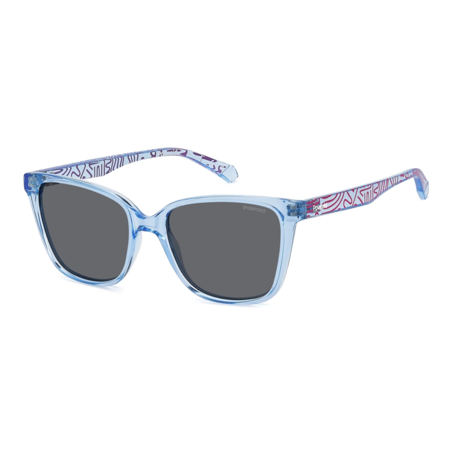 Óculos de Sol Polaroid Pld 8062/S Mvu – Azul Crystal 48