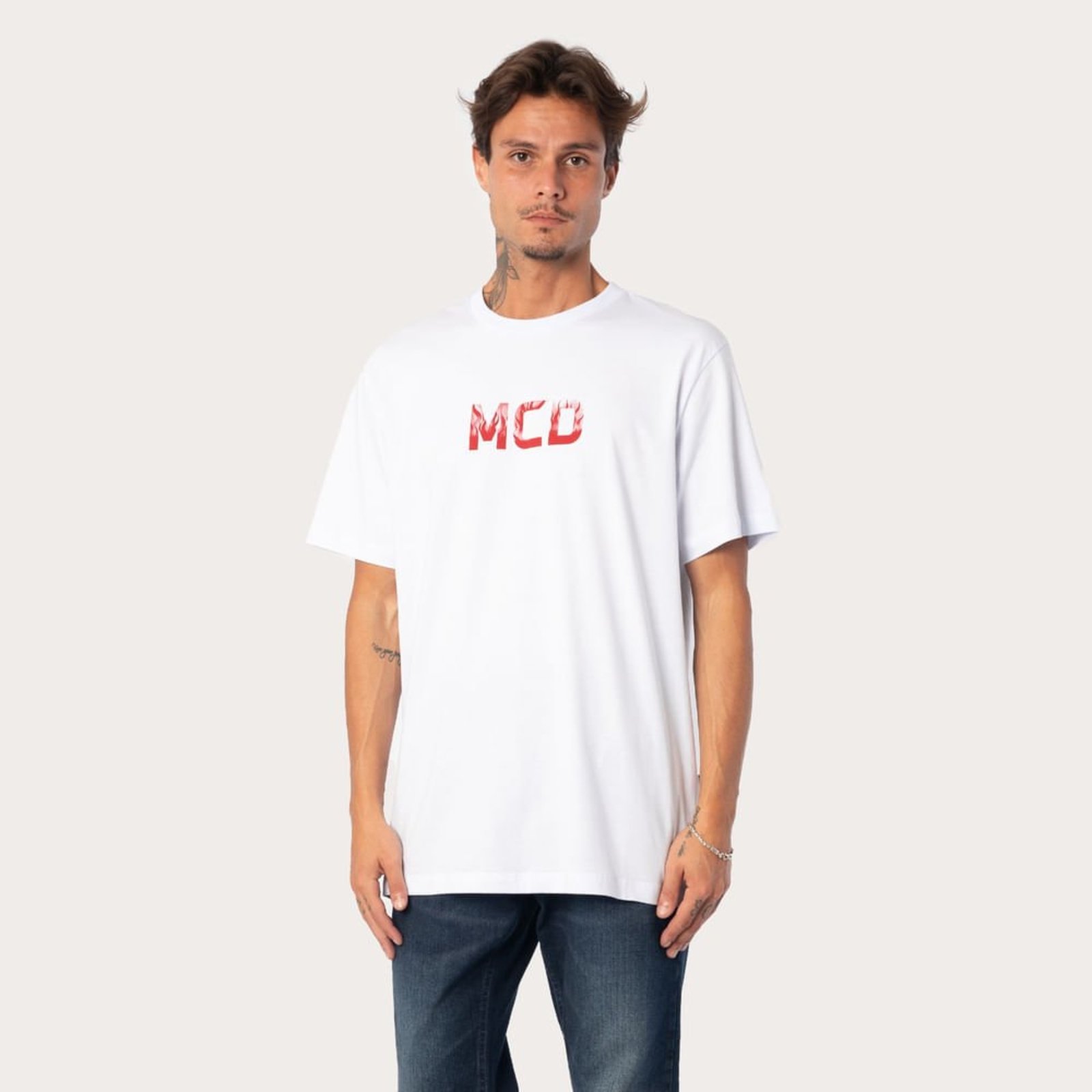 T-Shirt Mcd Regular BRANCO
