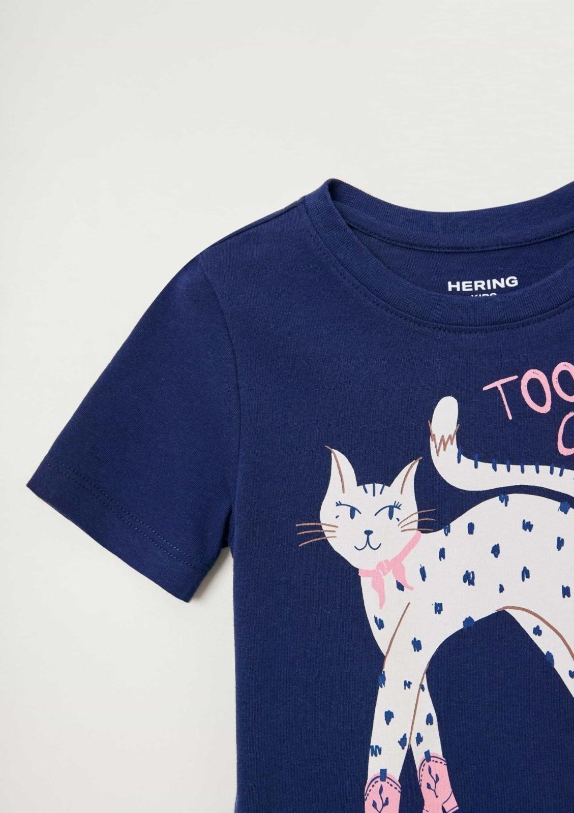 Vista 3 Infantil - Blusa Menina Manga Curta Com Estampa Hering Hering Kids amarelo Hering Kids amarelo