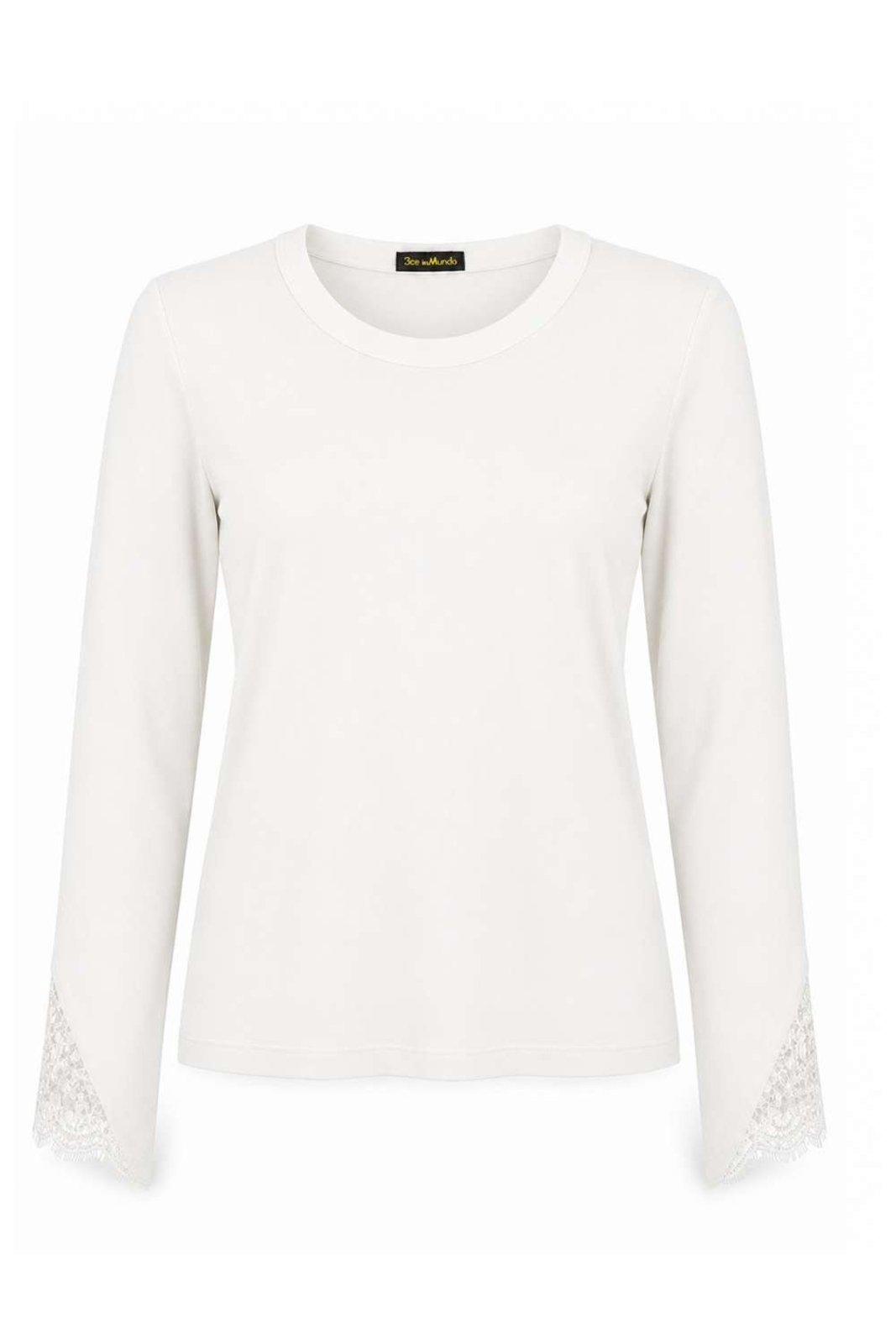 Blusa Vanibele Malha Off White