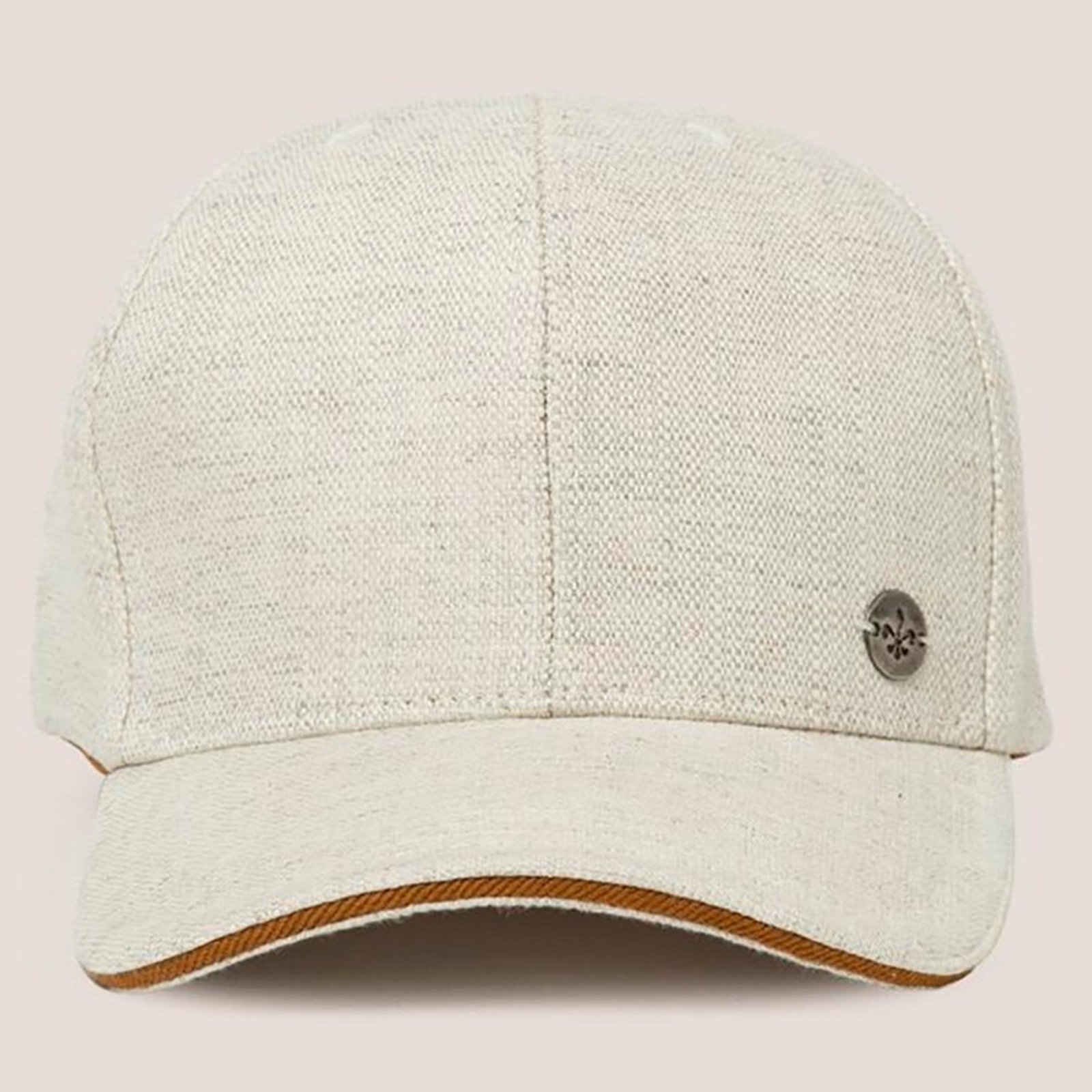 Boné Dudalina Linho Pr27 Bege Masculino