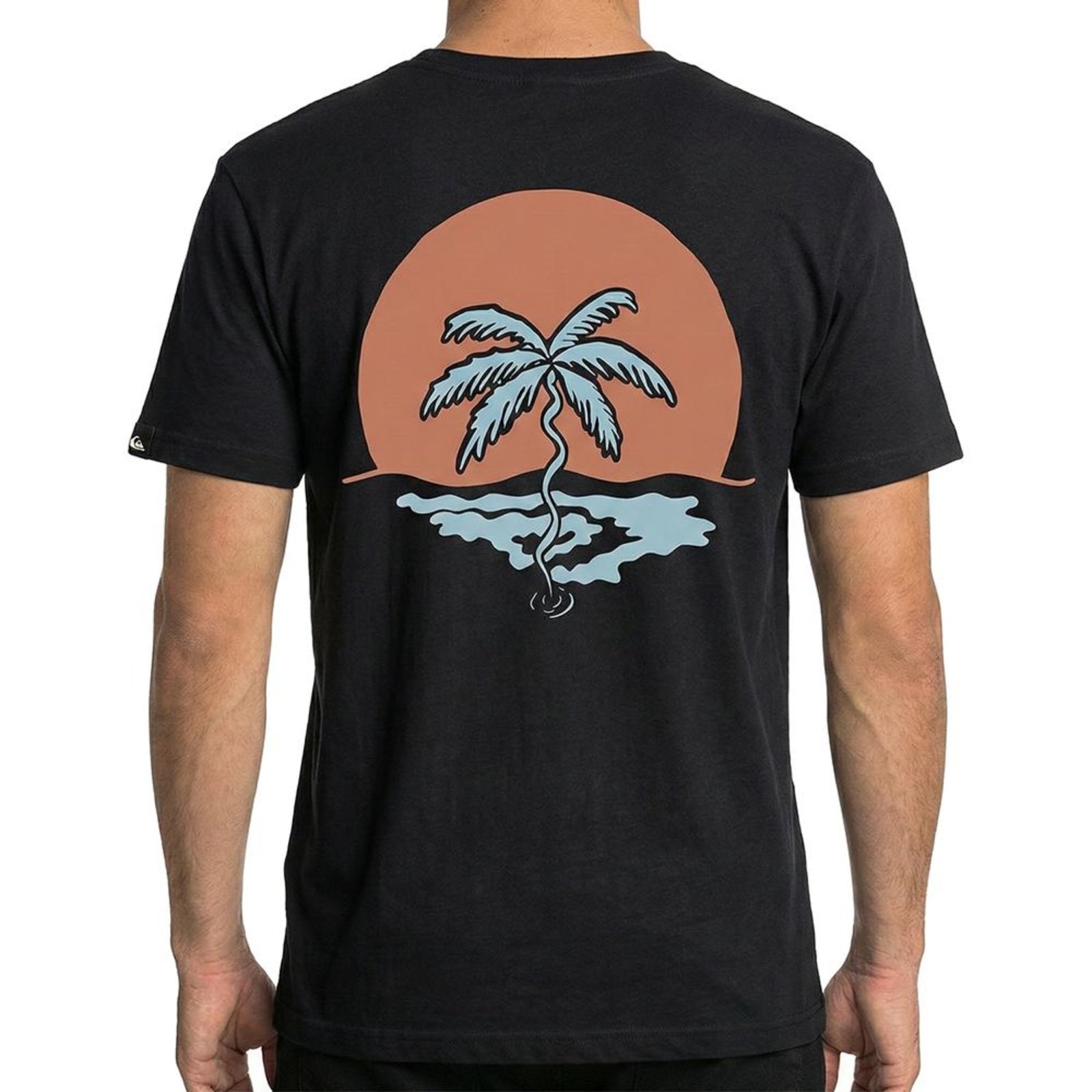 Camiseta Quiksilver High Island I SM26 Masculina Preto