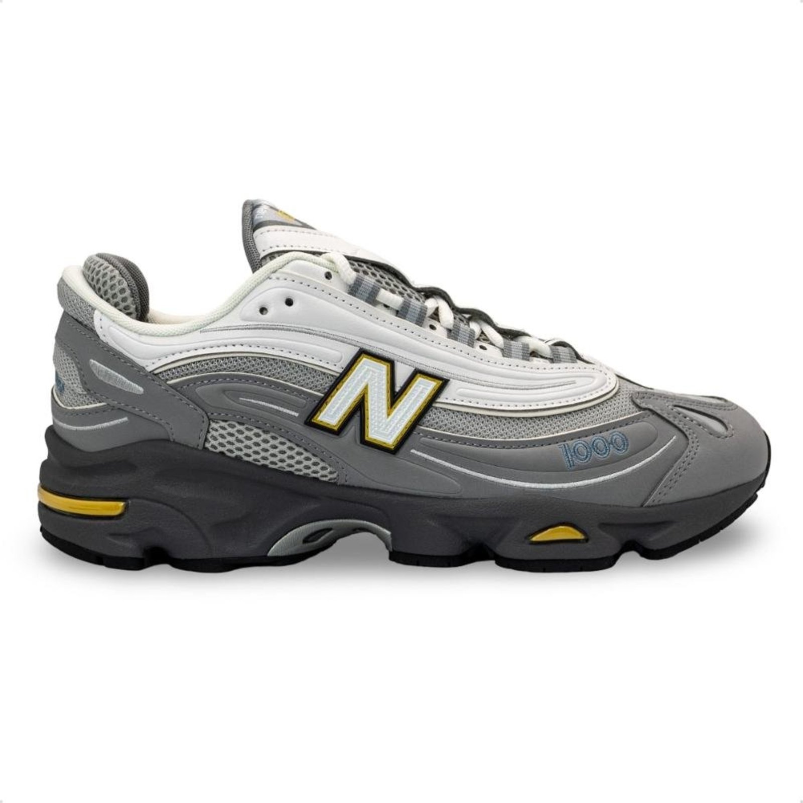 Tênis New Balance Unissex 1000 Casual Cinza