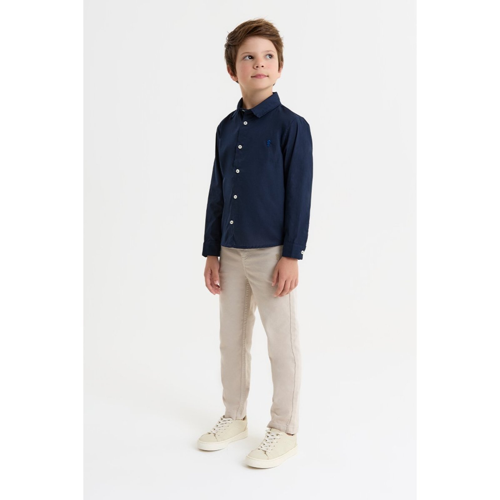 Infantil - Calça Menino em Sarja Moletom Confortável