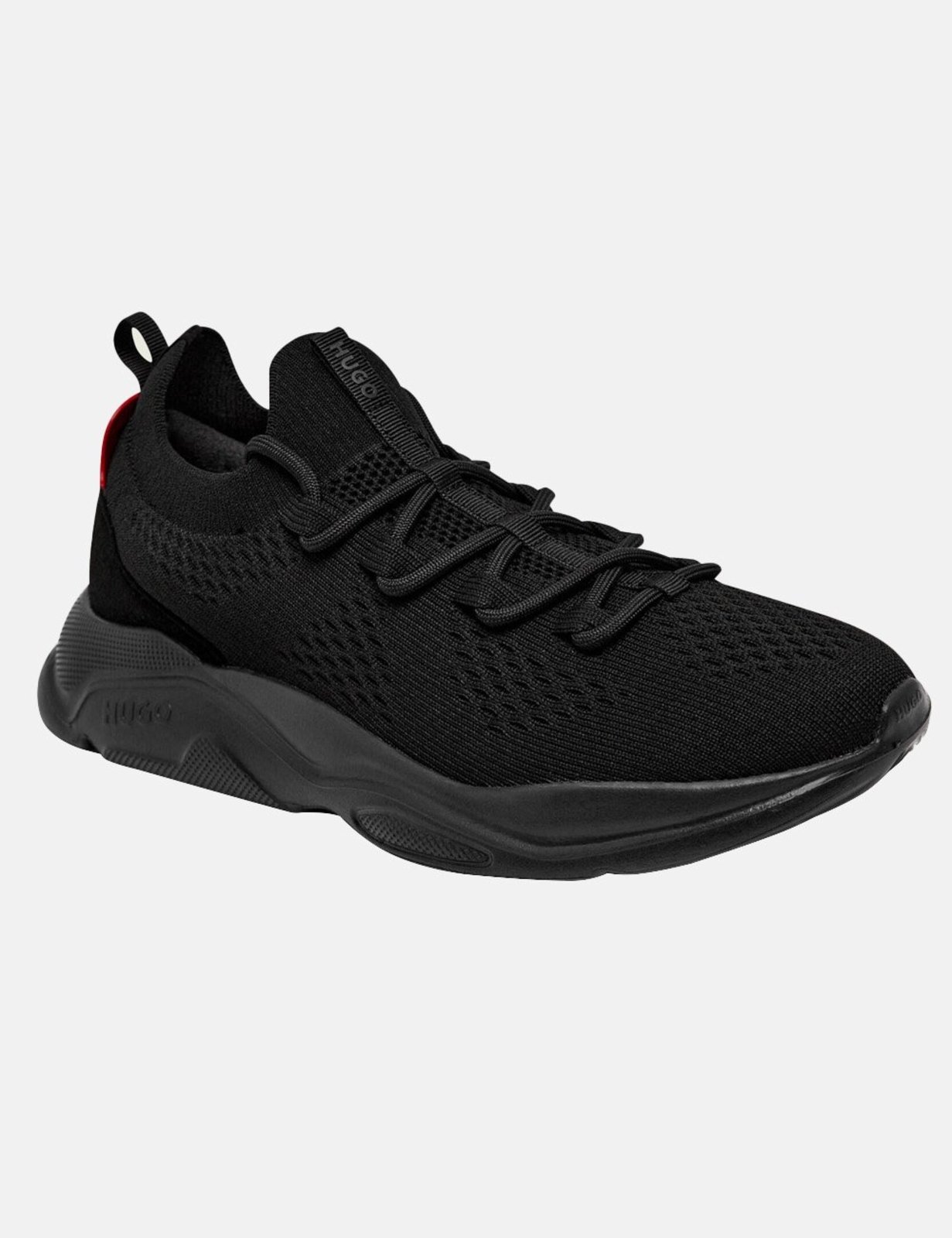 Tênis Hugo Boss Masculino Leon_runn_knmf Preto