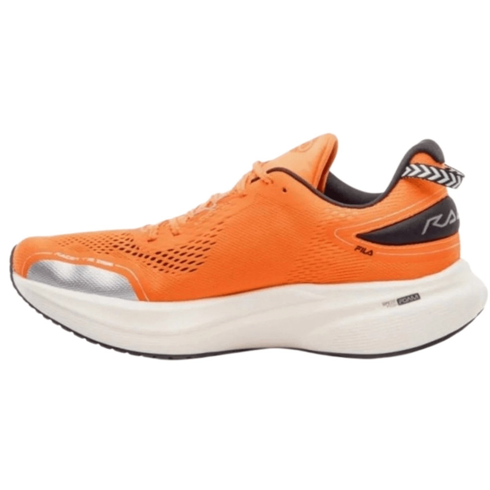 Vista 3 Tenis Fila Racer T2 Xtreme Masculino Vibrante/preto laranja Fila laranja