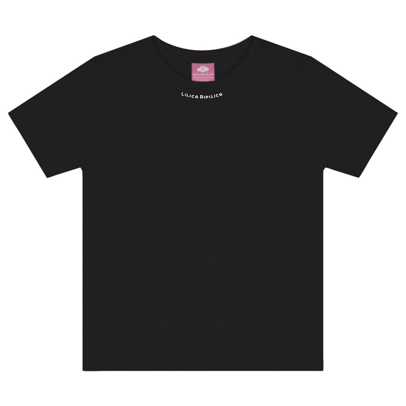 Infantil - Blusa Manga Curta Feminina Lilica Ripilica