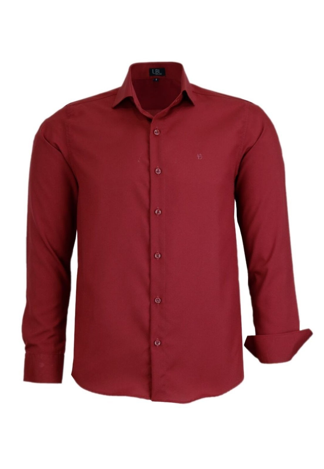Camisa Amil Sem Bolso Masculina Longa Casual Não Amassa 3015
