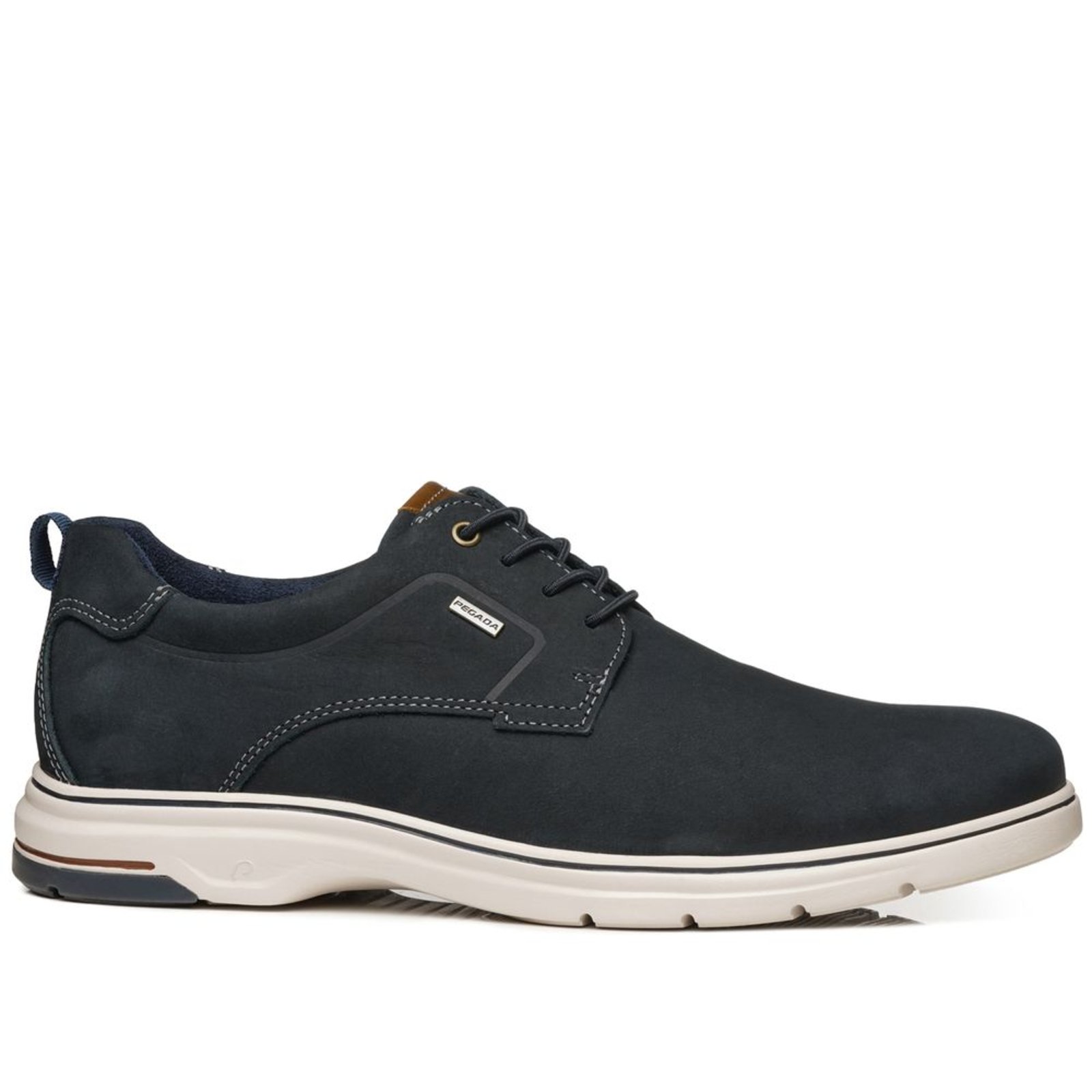 Sapato Casual Pegada Masculino em Couro Marinho 127304-06 Sapato Casual Pegada Masculino em Couro Marinho 127304-06 38