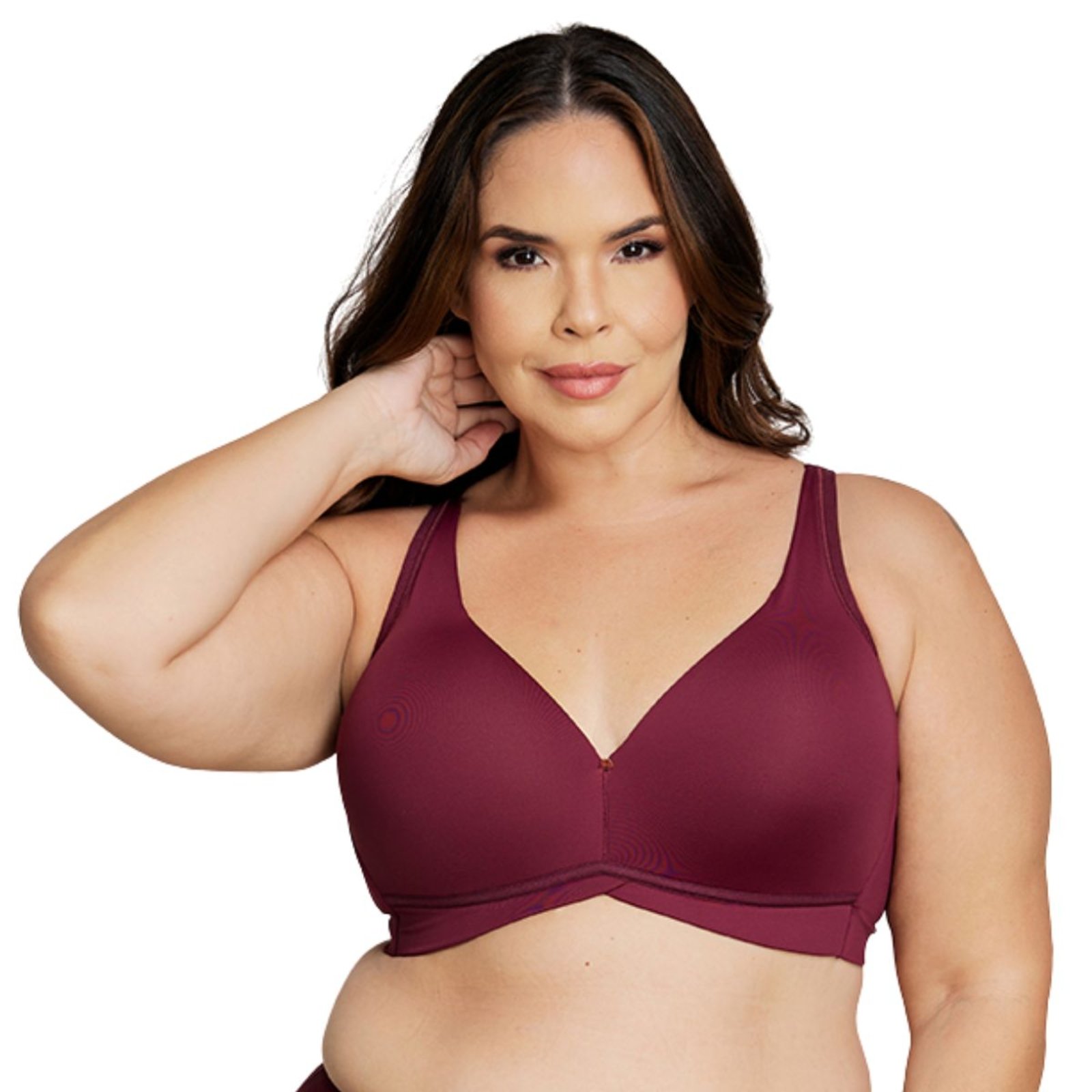 Sutiã Plus Size Top Com Bojo Sem Aros Nayane