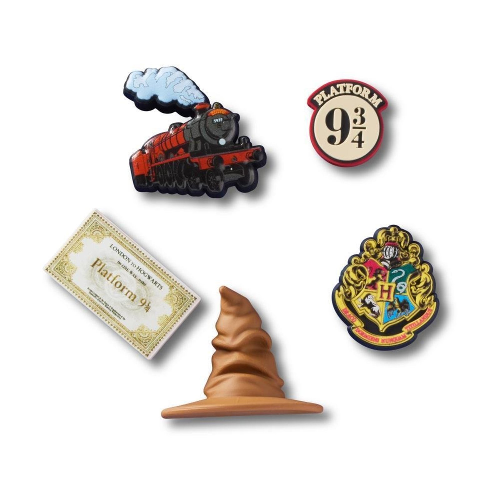 Infantil - Jibbitz™ Harry Potter Pack Com 5 Peças Única Unico