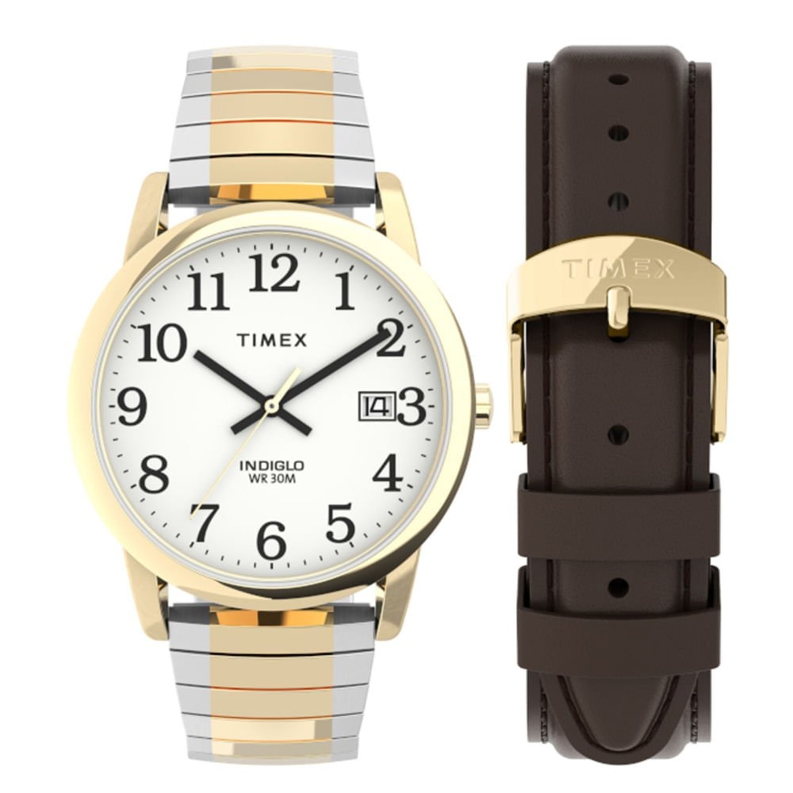 Relógio Masculino Timex Easy Reader troca pulseira Timex