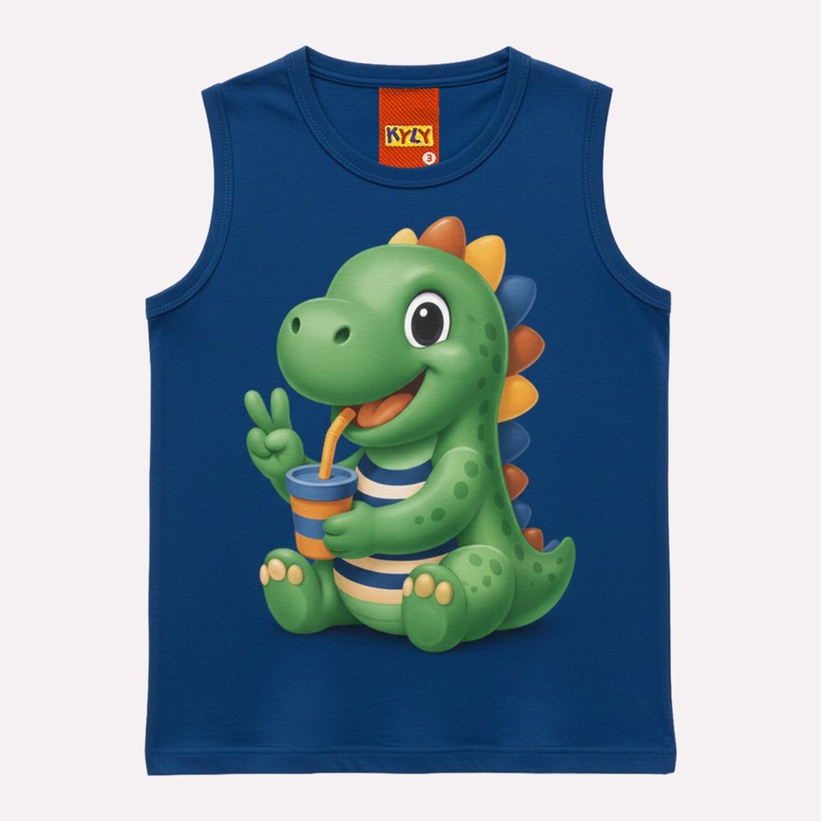 Infantil - Regata Menino Dinossauro Kyly