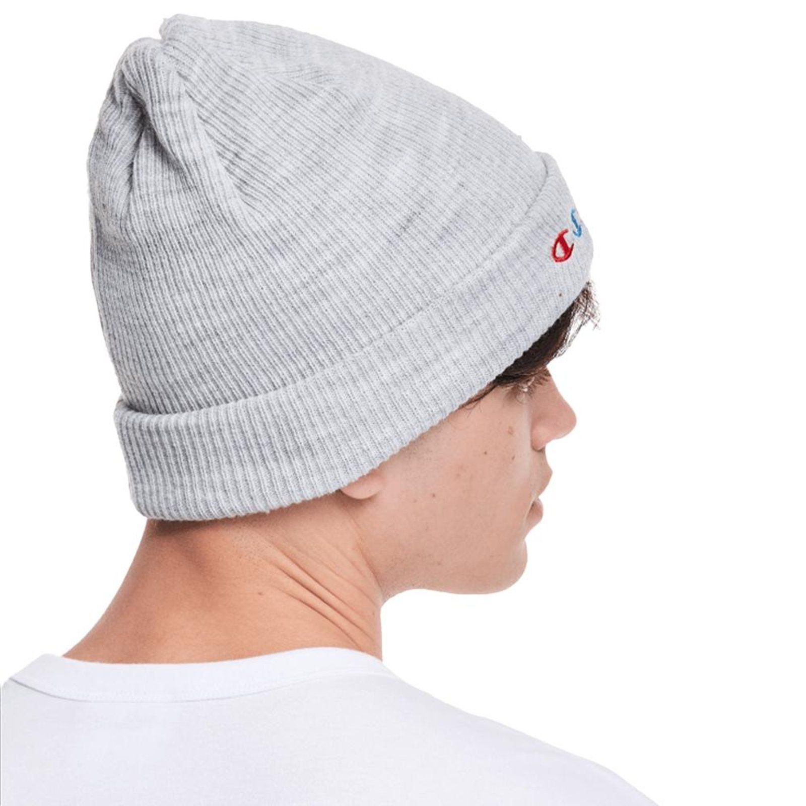 Vista 3 Gorro Champion 3c Chunky Beanie Cinza Champion preto