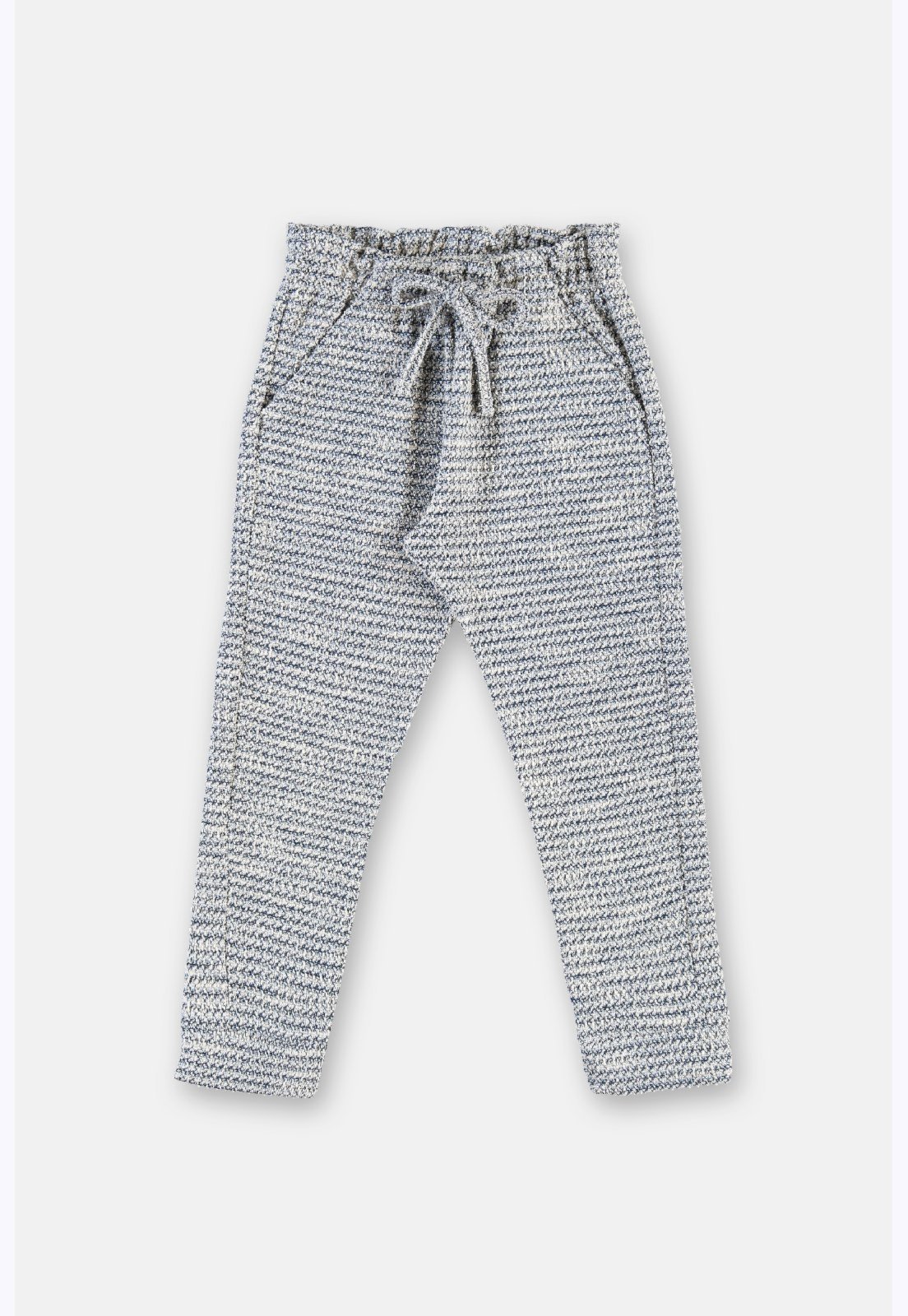 Infantil - Calça Menina Em Malha Tweed Up Baby Rosa