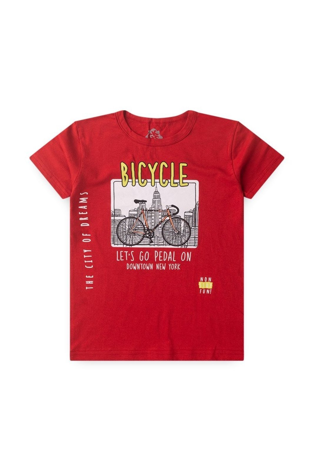 Infantil - Conjunto de Verão para Menino Camiseta e Bermuda Bicycle- GKS