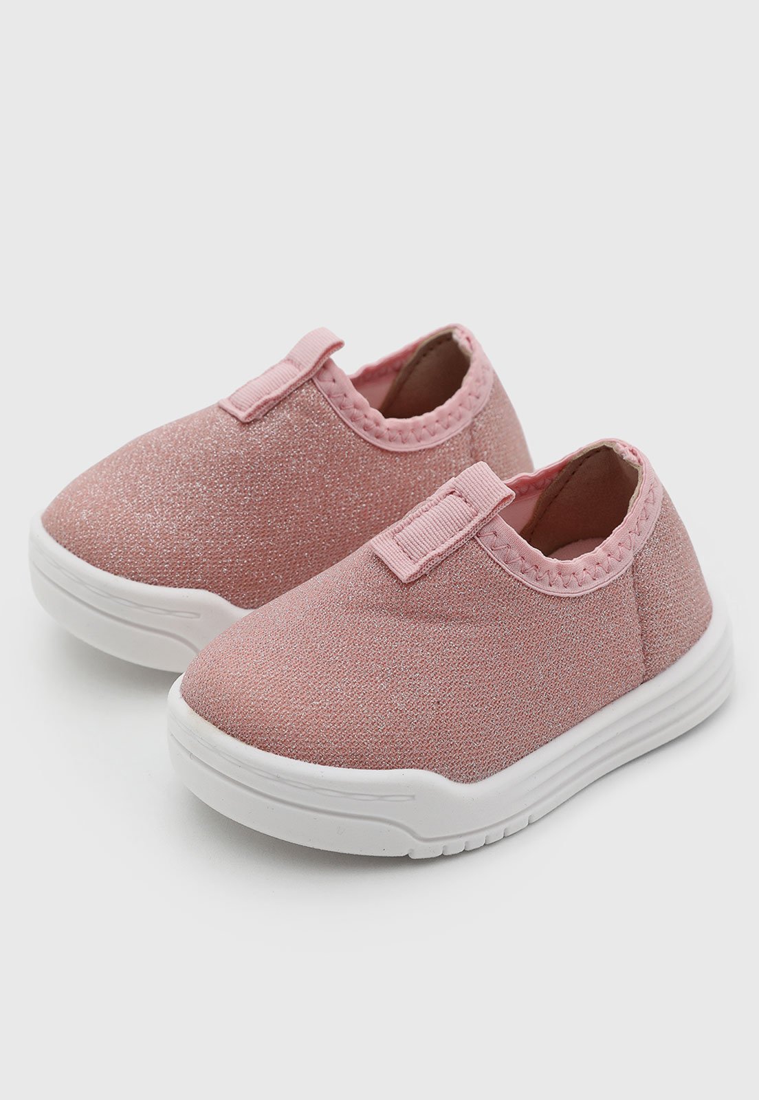 Infantil - Tênis Molekinha Casual Têxtil Rosa