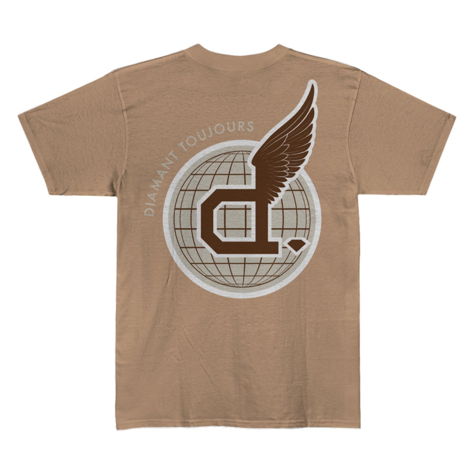 Vista 3 Camiseta Diamond Diamant Wings Tee - KHAKI bege khaki Diamond bege khaki