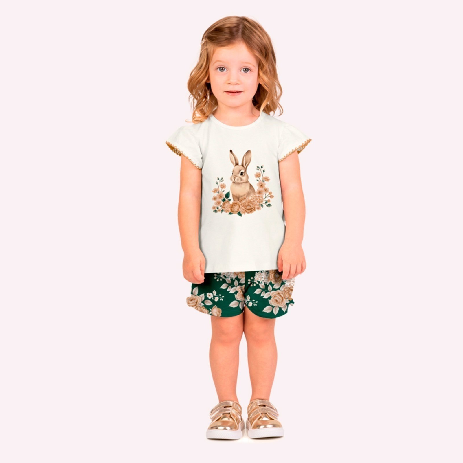 Infantil - Conjunto Menina Coelho Milon