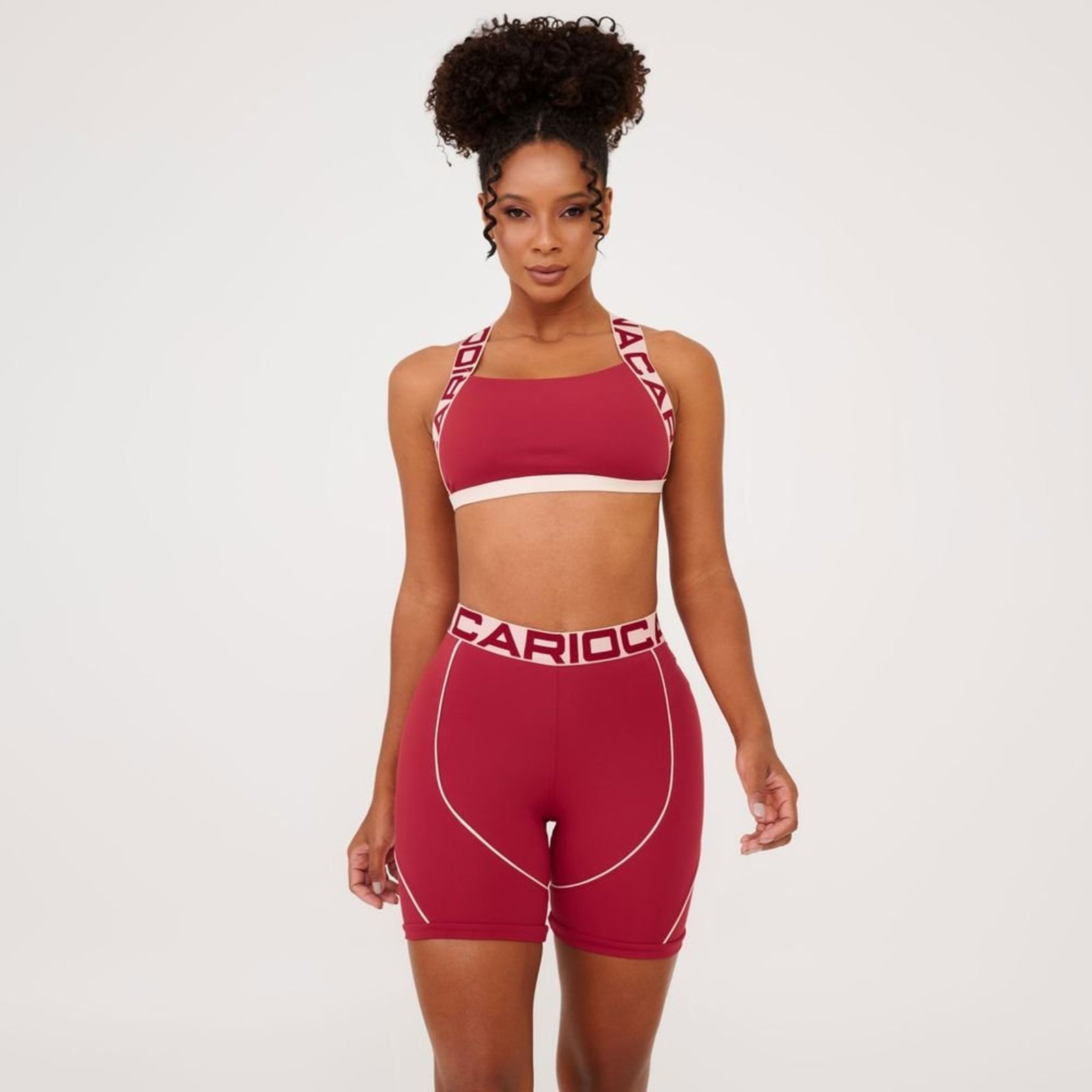 Short Movement Maçã Vermelha Poliamida Donna Carioca