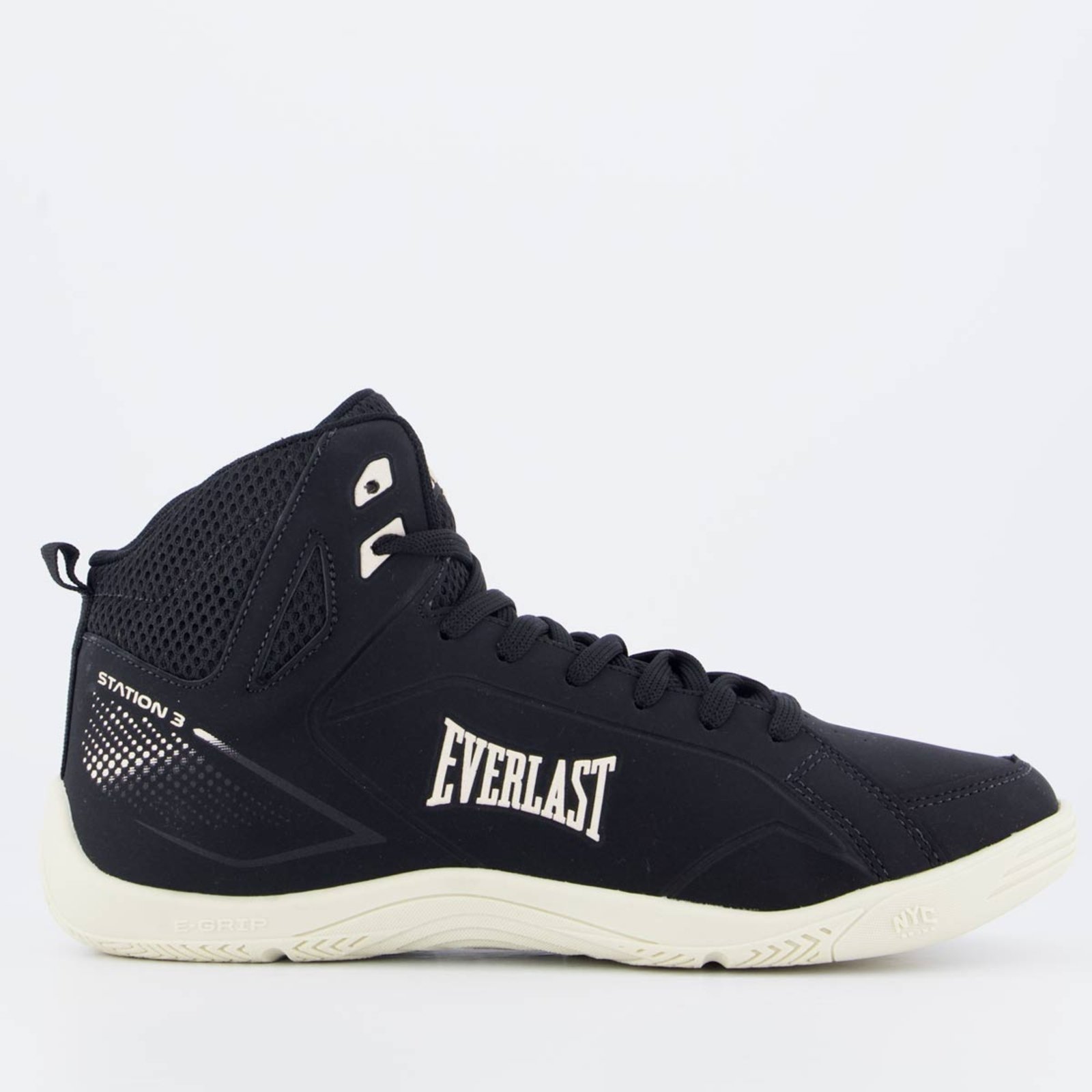 Tênis Everlast Station 3 Preto e Bege