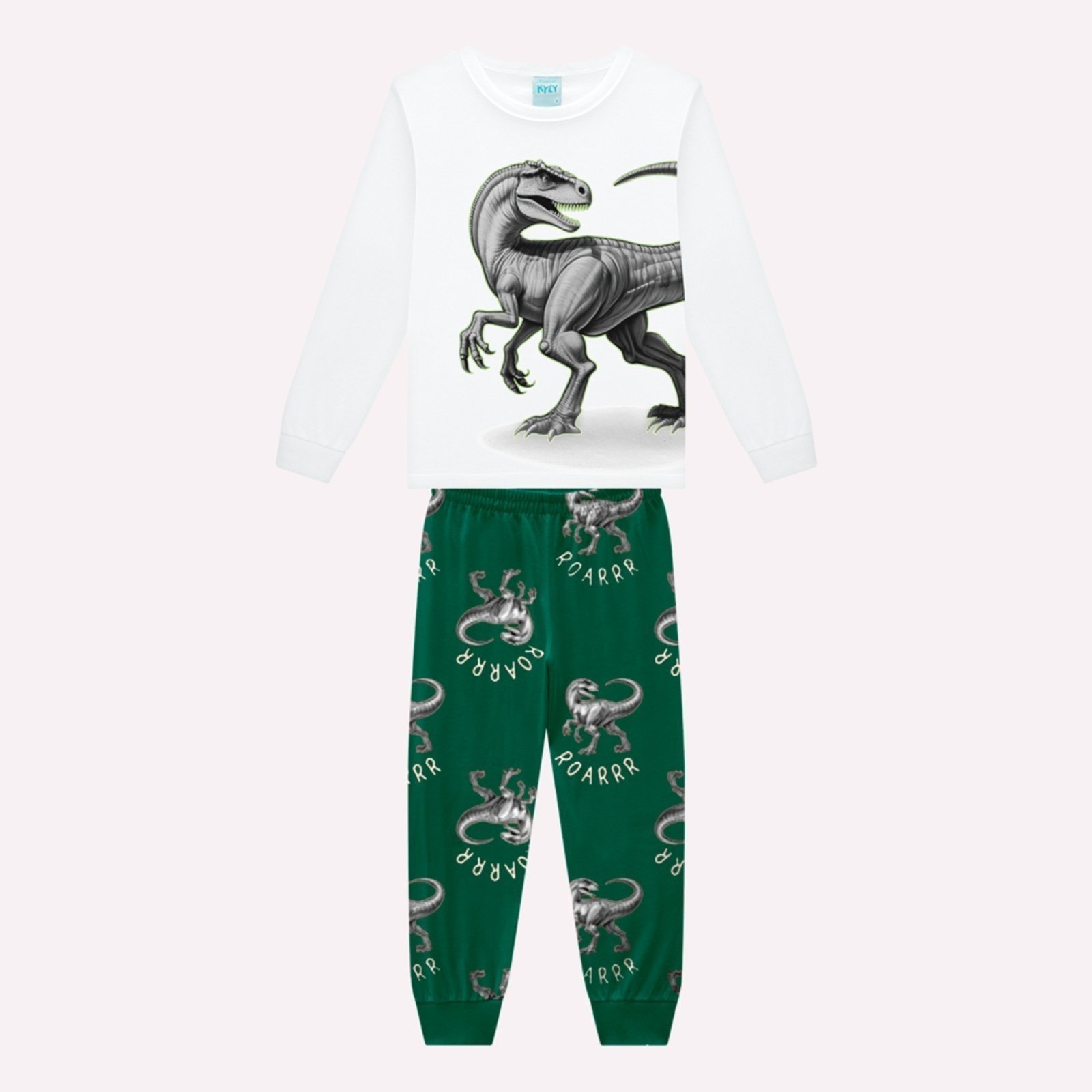 Pijama Menino Dinossauro Kyly