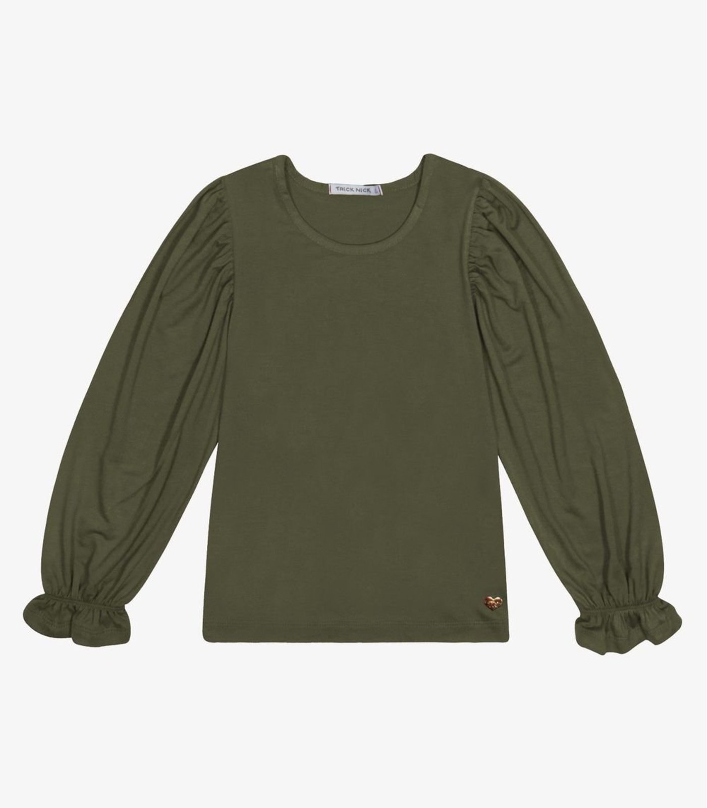 Infantil - Blusa Manga Longa Trick Nick Verde