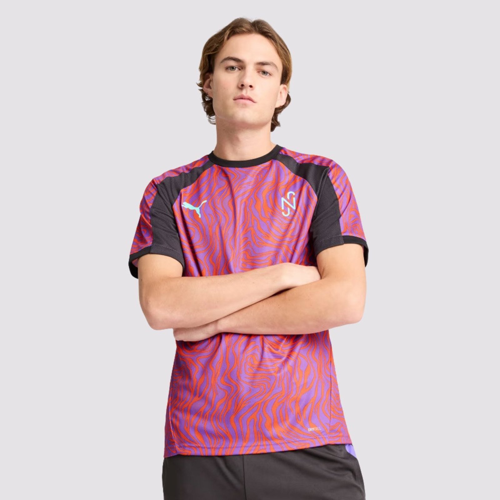 Camiseta Puma Neymar JR Creativity Roxa