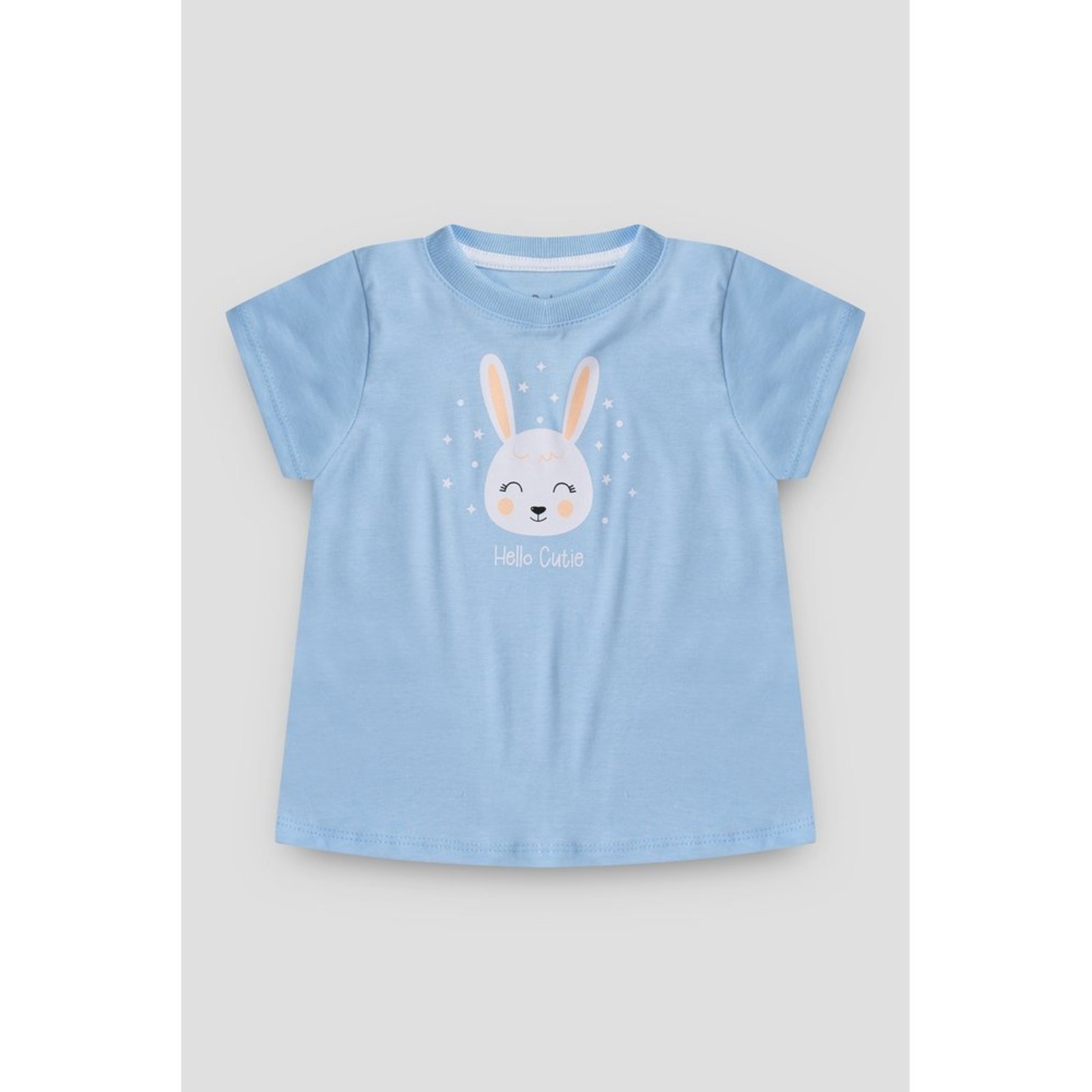 Infantil - Camiseta do Papai Azul Coelha Cutie