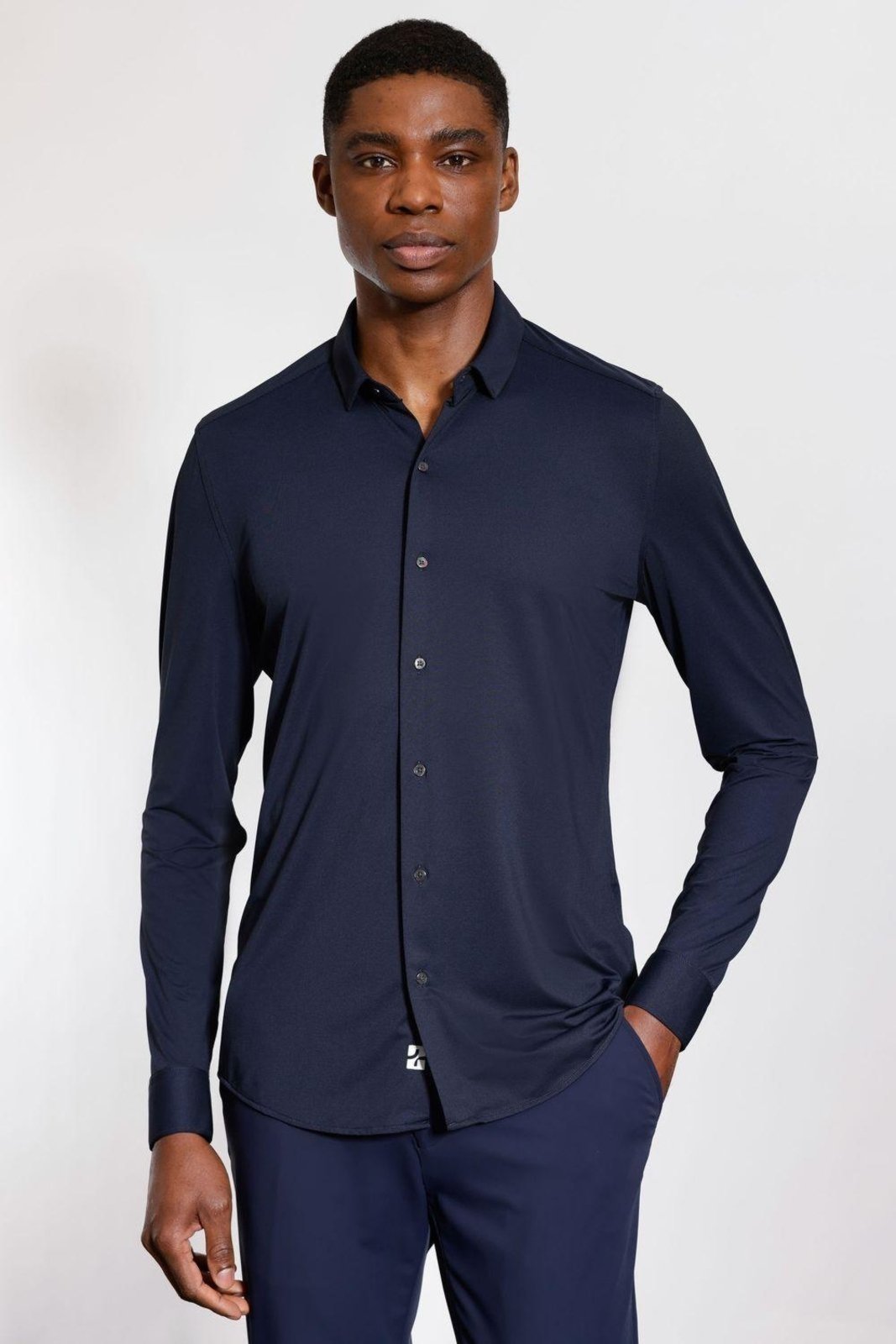 Camisa Urban Manga Longa Malha Poliamida Textura