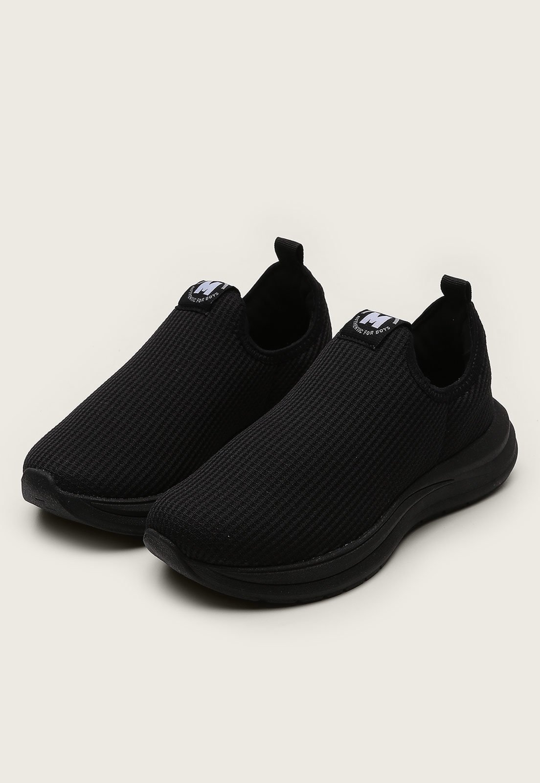 Infantil - Tênis Molekinho Slip On Preto