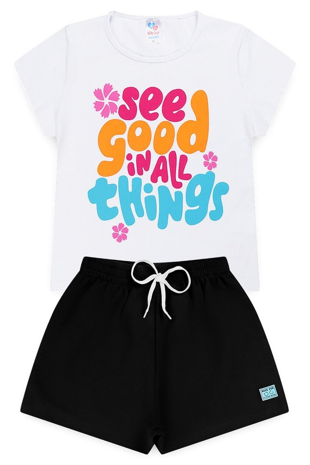 Infantil - Conjunto Juvenil Verão Feminino Good Things