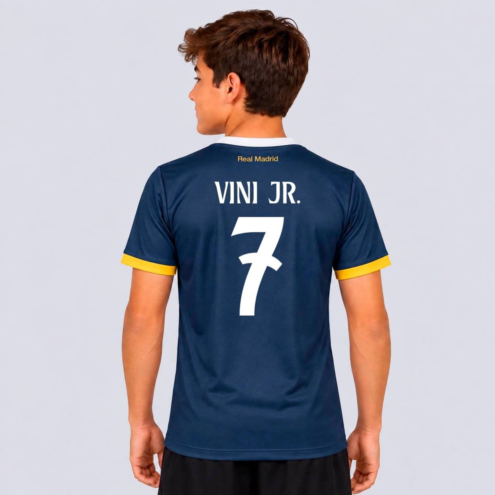 Camisa Real Madrid King Marinho 7 Vini Jr