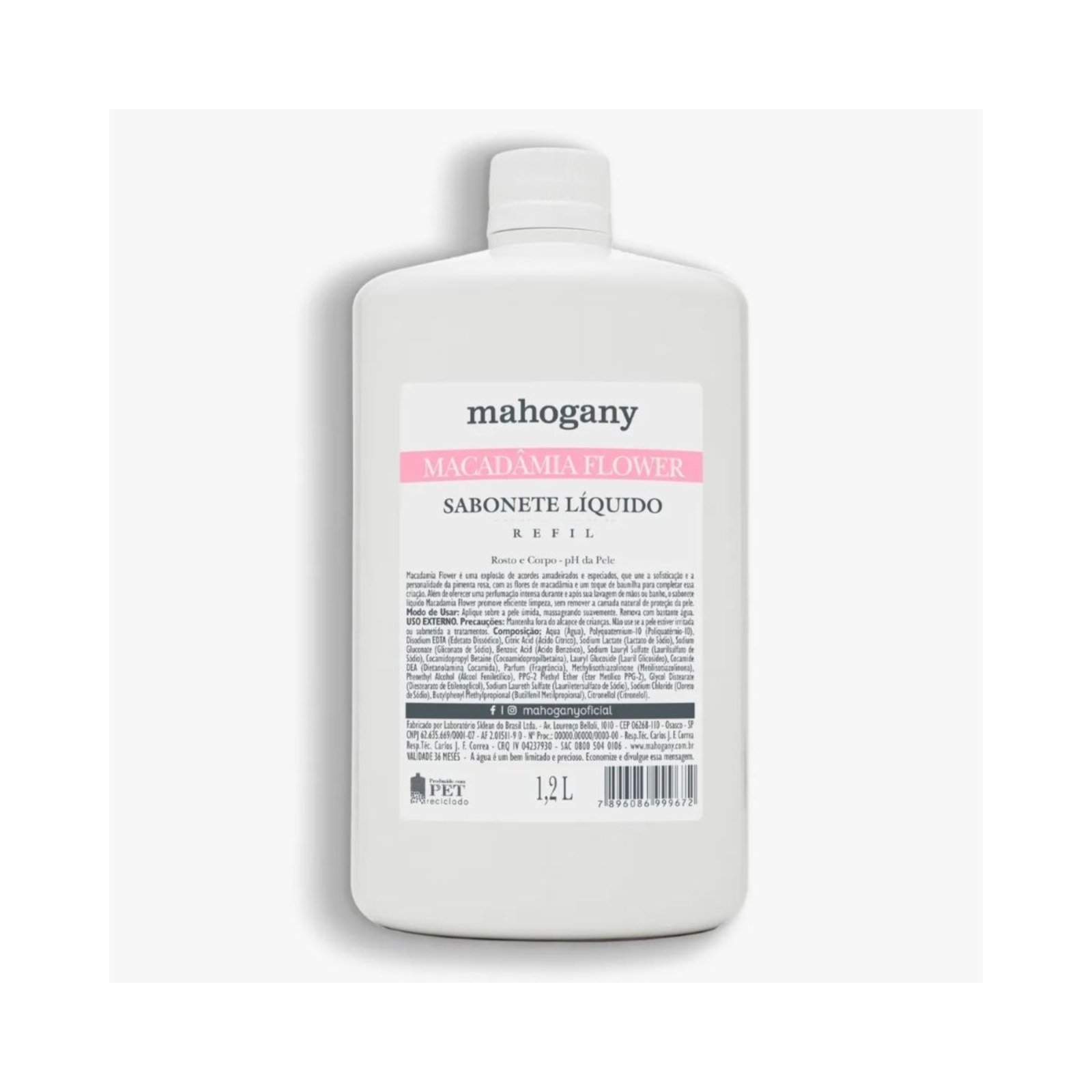 Sabonete Líquido Macadamia Flower Refil 1,2L