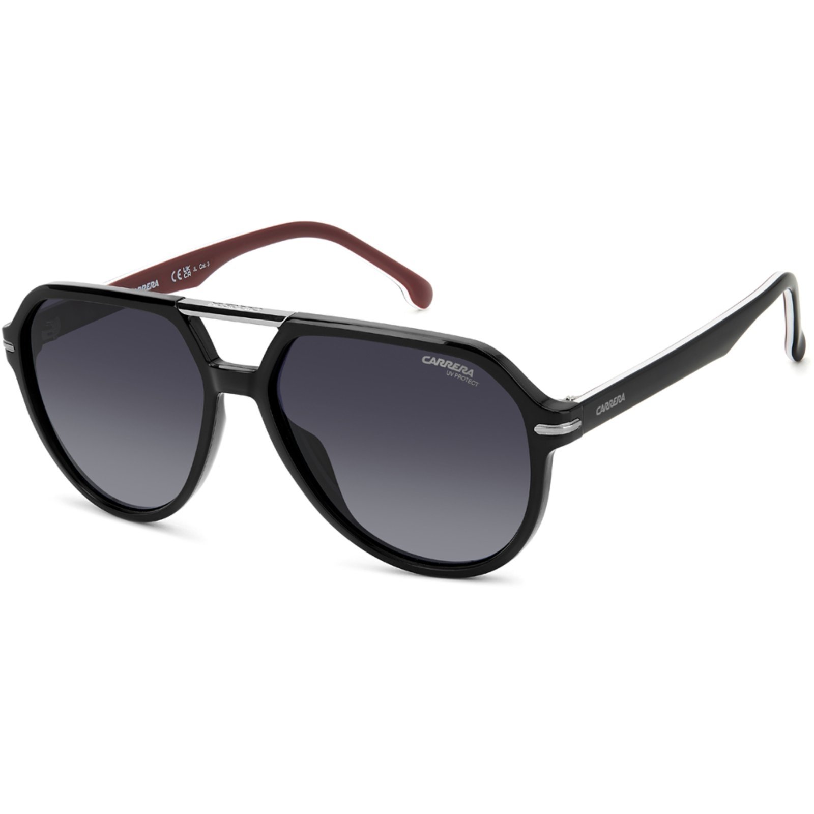 Vista 2 Óculos de Sol Carrera 315 S GUU 589O Masculino preto Carrera preto