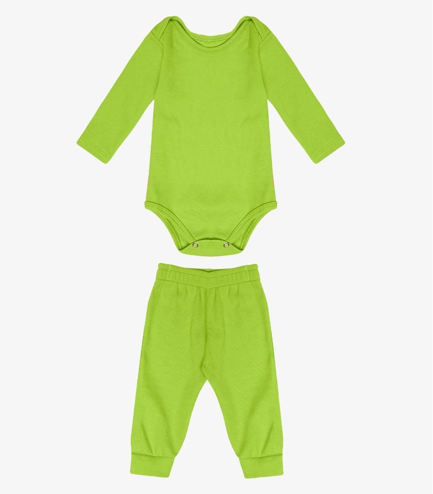 Infantil – Conjunto Body com Calça Select Verde