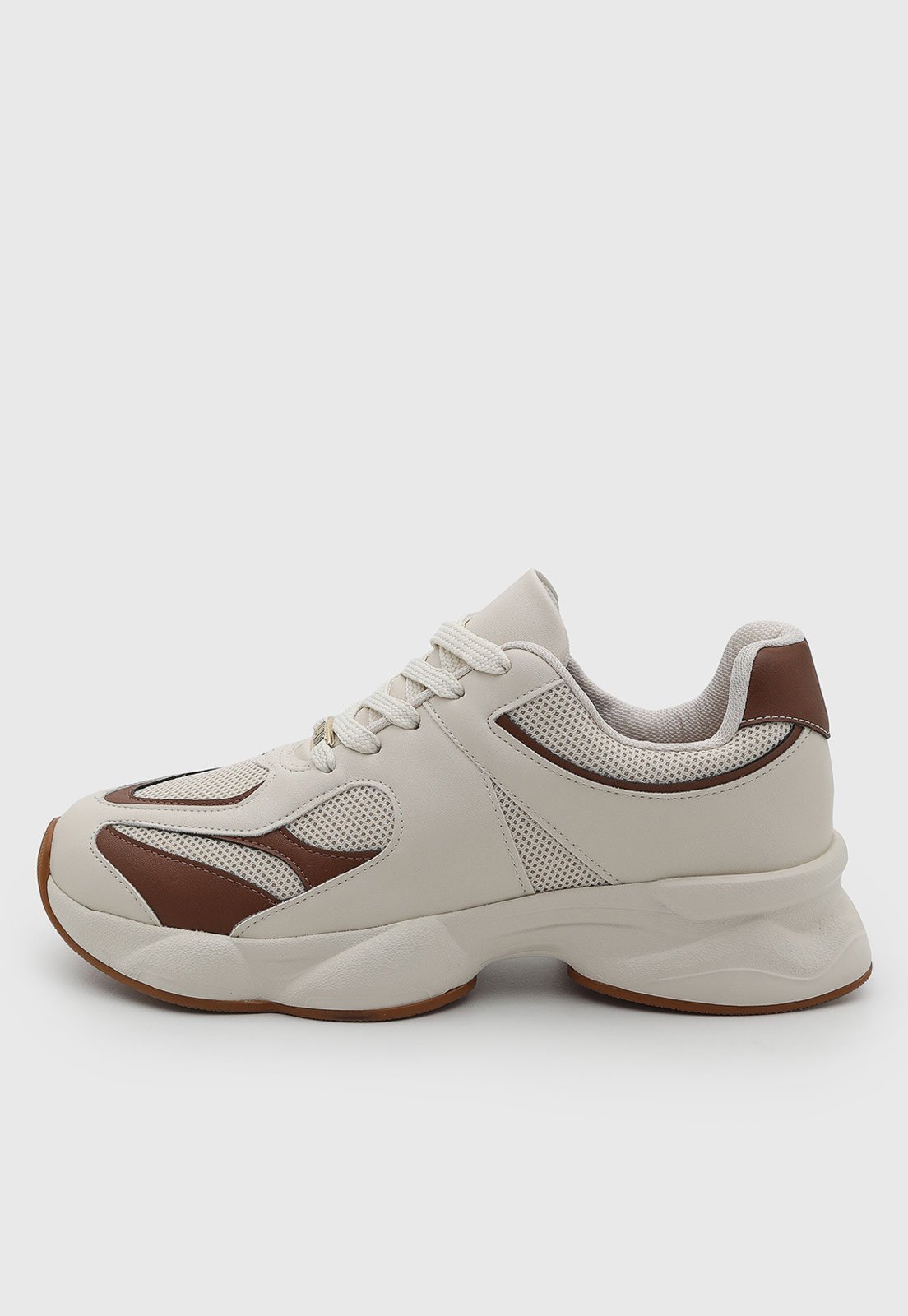 Tênis Feminino Vizzano Casual Off-White