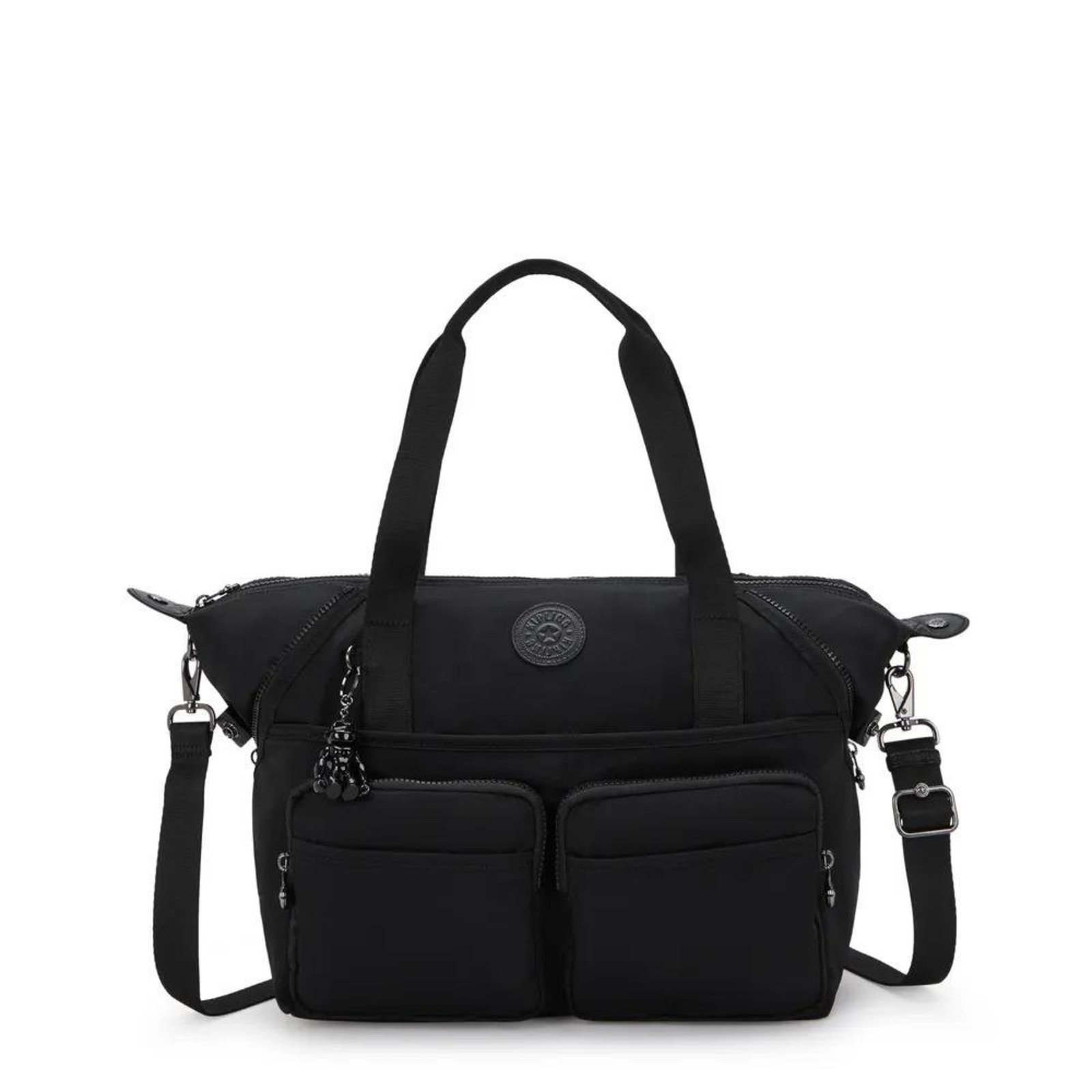 Bolsa Kipling New Art Duo Pocket Infinite Black