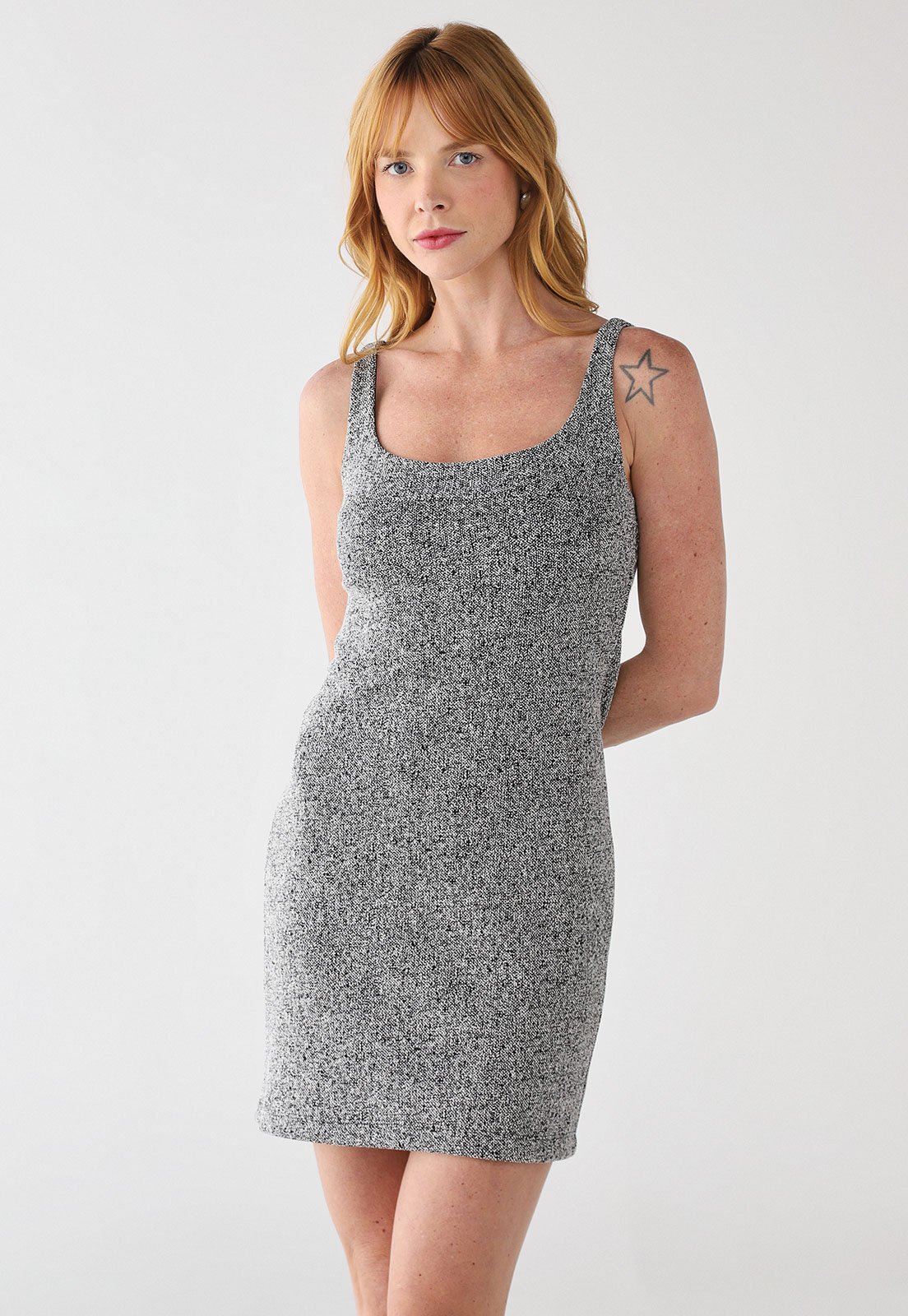 Vestido Colcci Curto de Alça Preto
