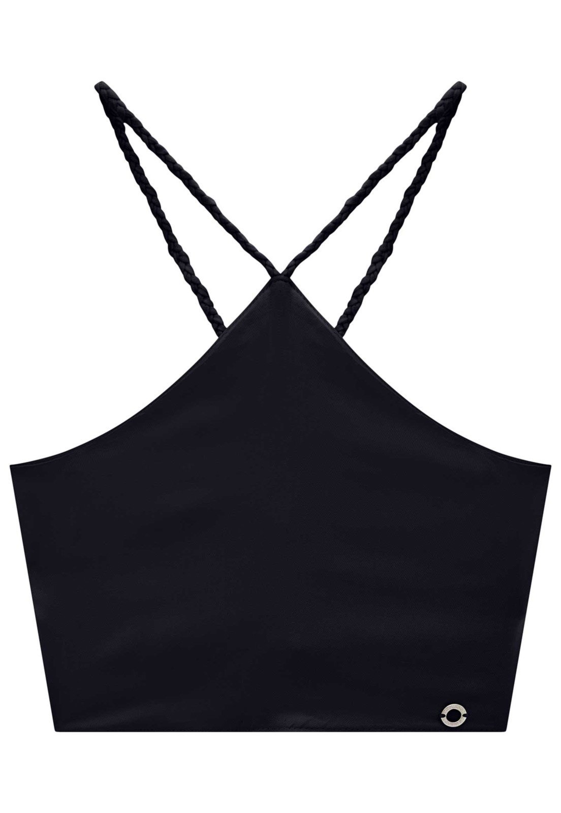 Infantil – Top Transveral Preto Malha Lilimoon 20 Preto