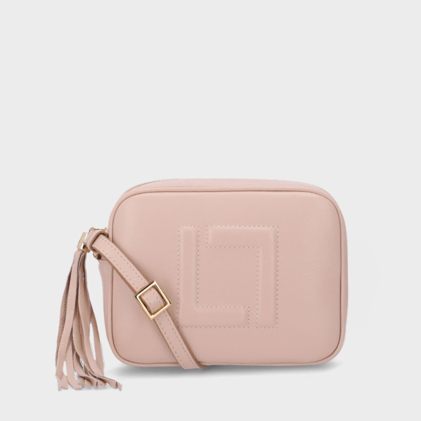 Bolsa Ellie Tiracolo Pequena New Ridge Bege - 10004962 Luz da Lua